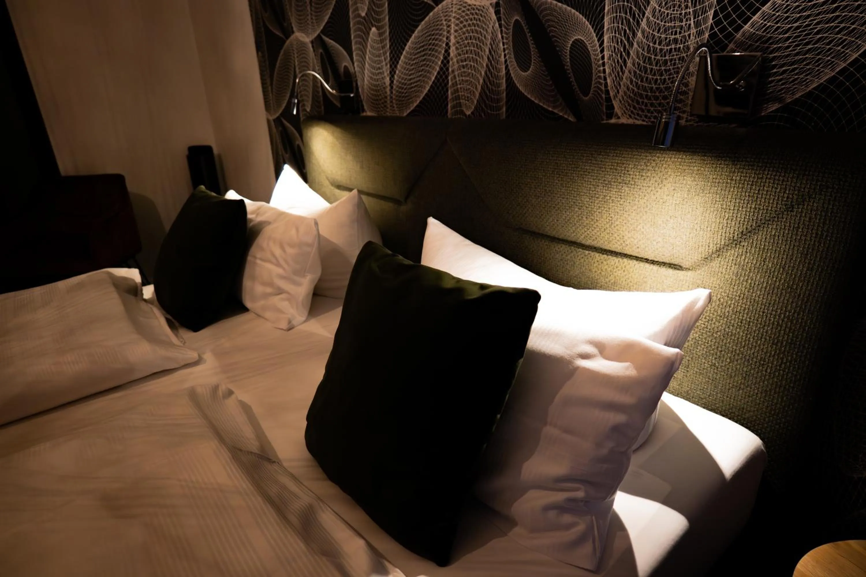 Bedroom, Bed in Hochwald Lodge