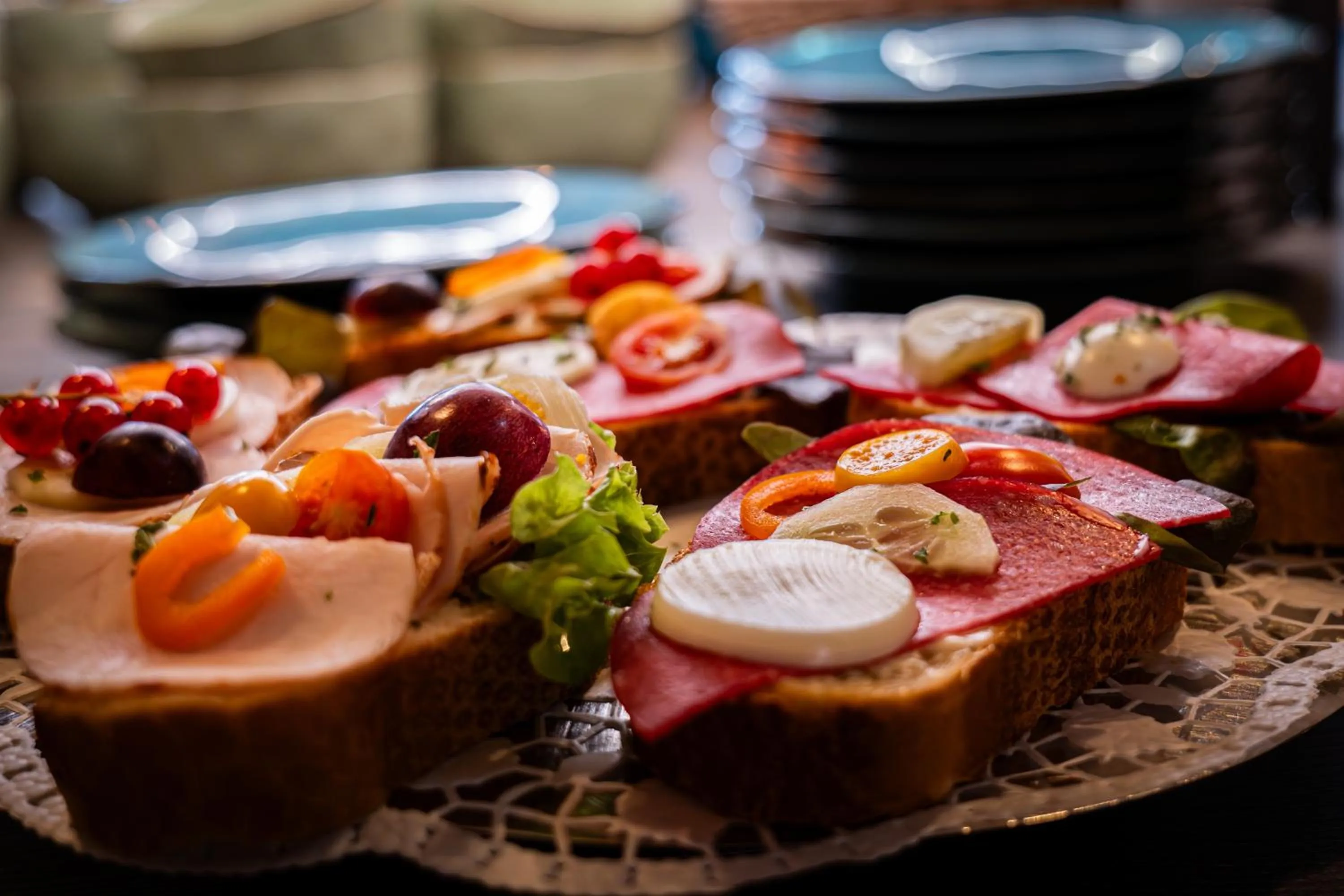 Breakfast in Hochwald Lodge