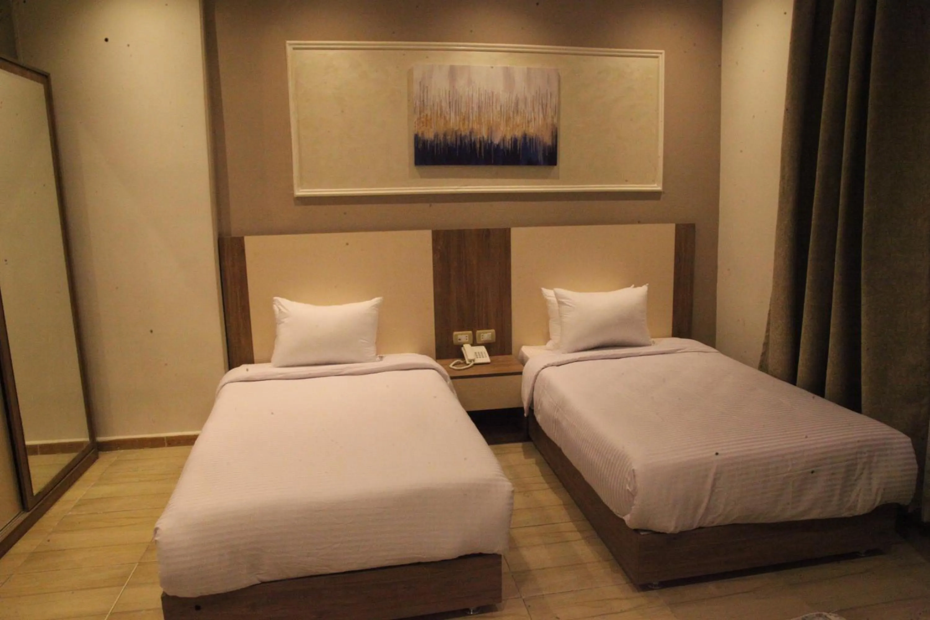 Bed in Jewel Assiut Hotel