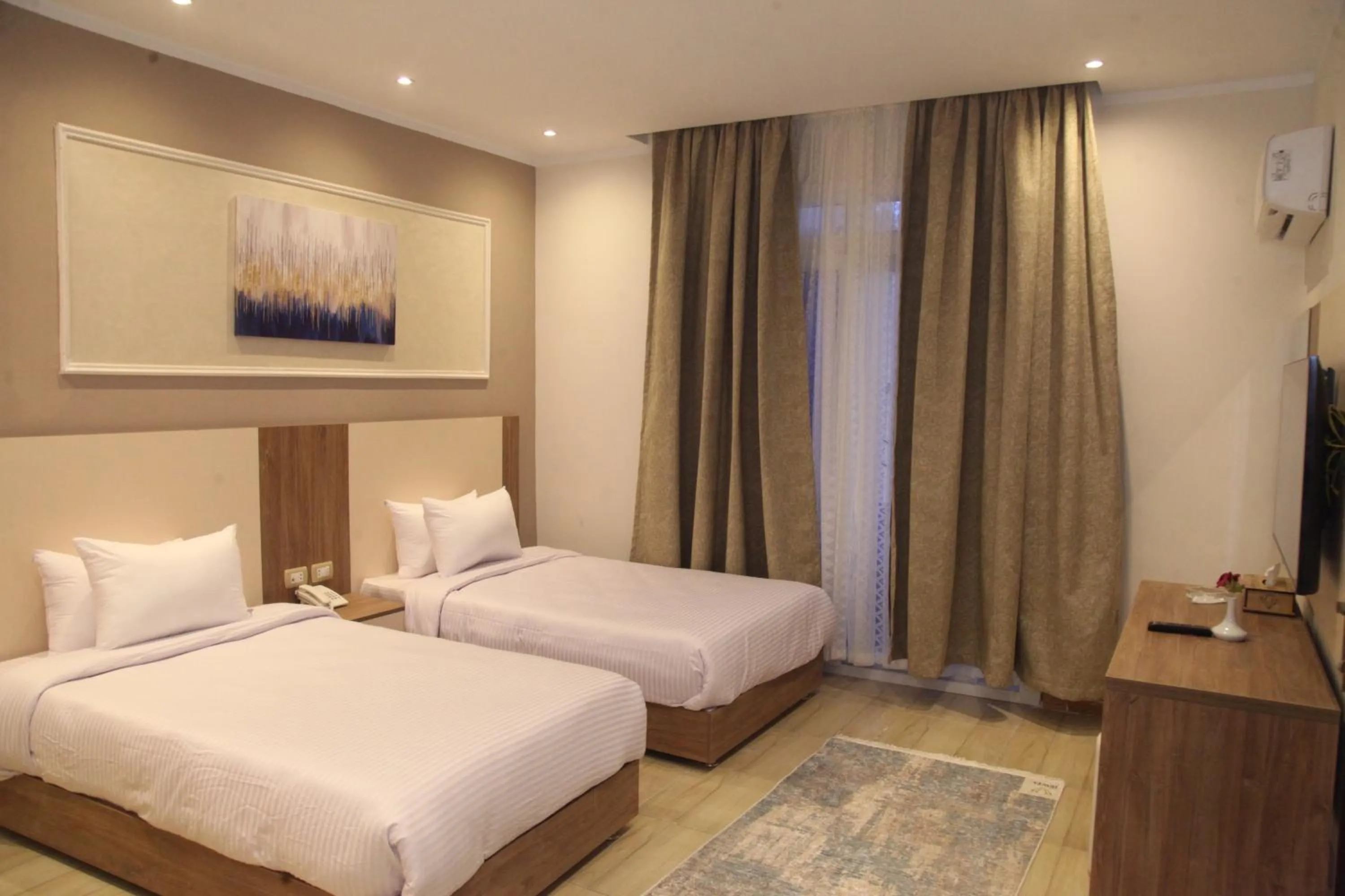 Bedroom, Bed in Jewel Assiut Hotel