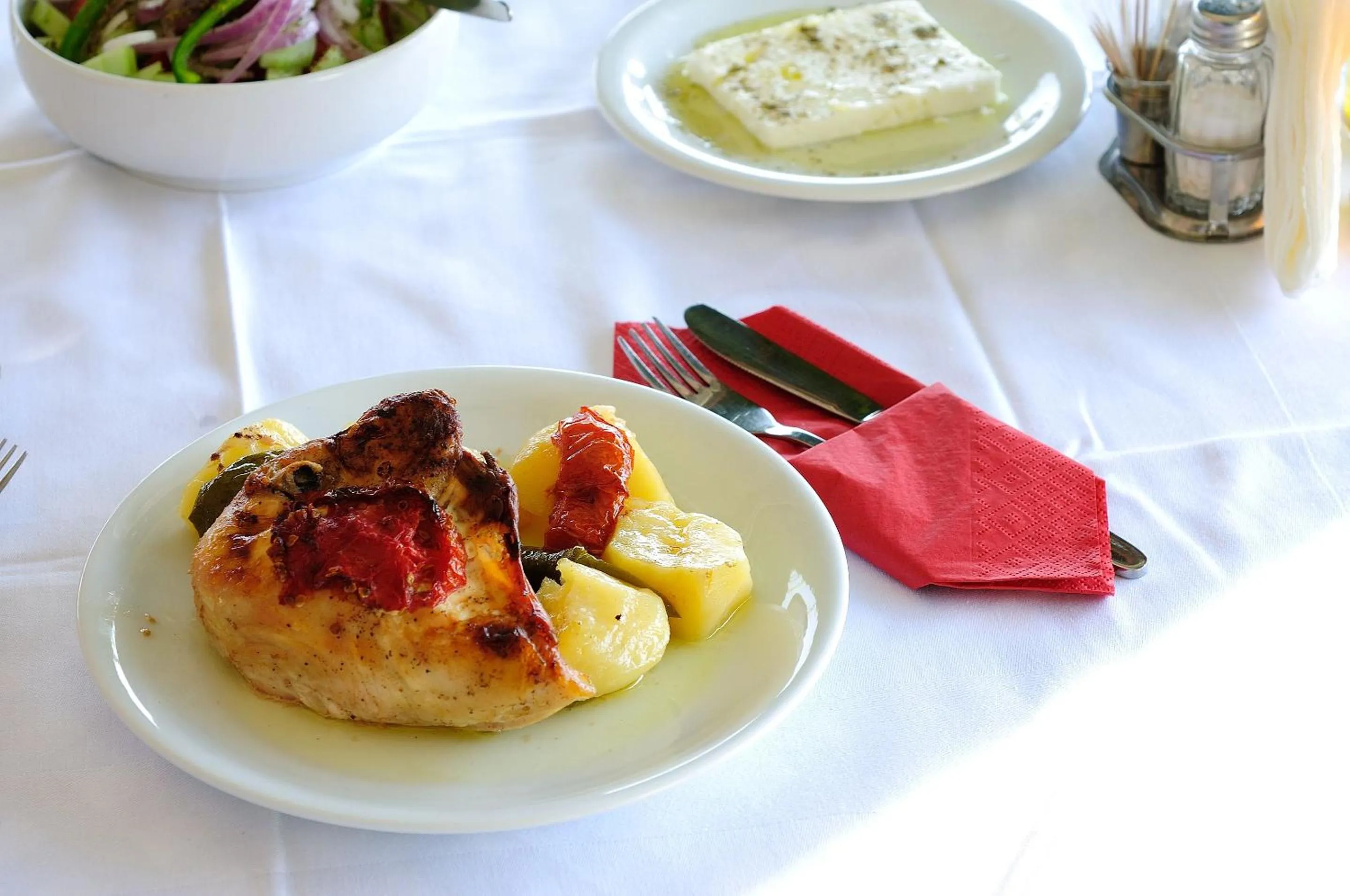 Food close-up in Pharos Rooms