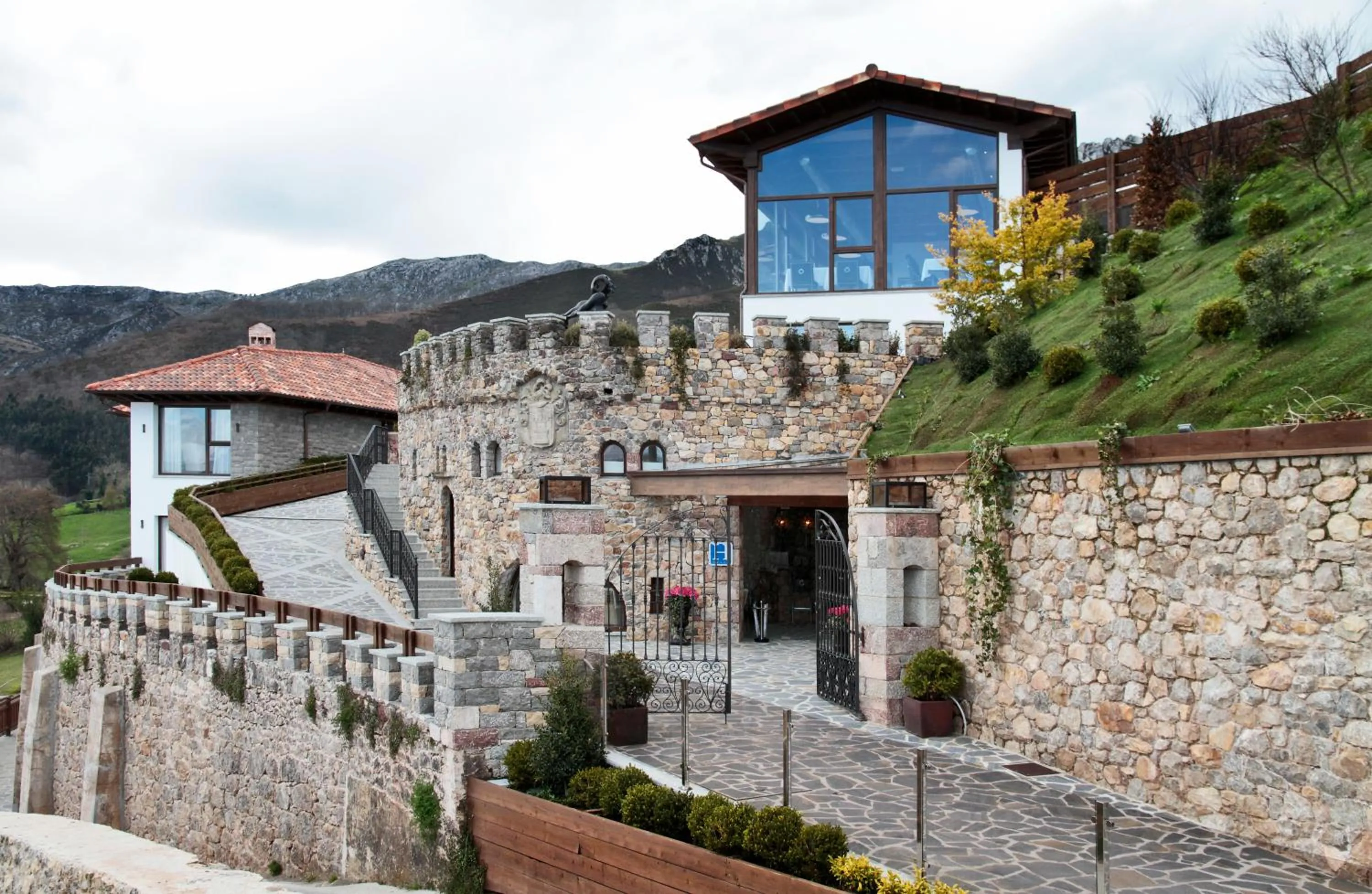 Facade/entrance in Puebloastur Eco Resort Hotel & Spa Gran Lujo