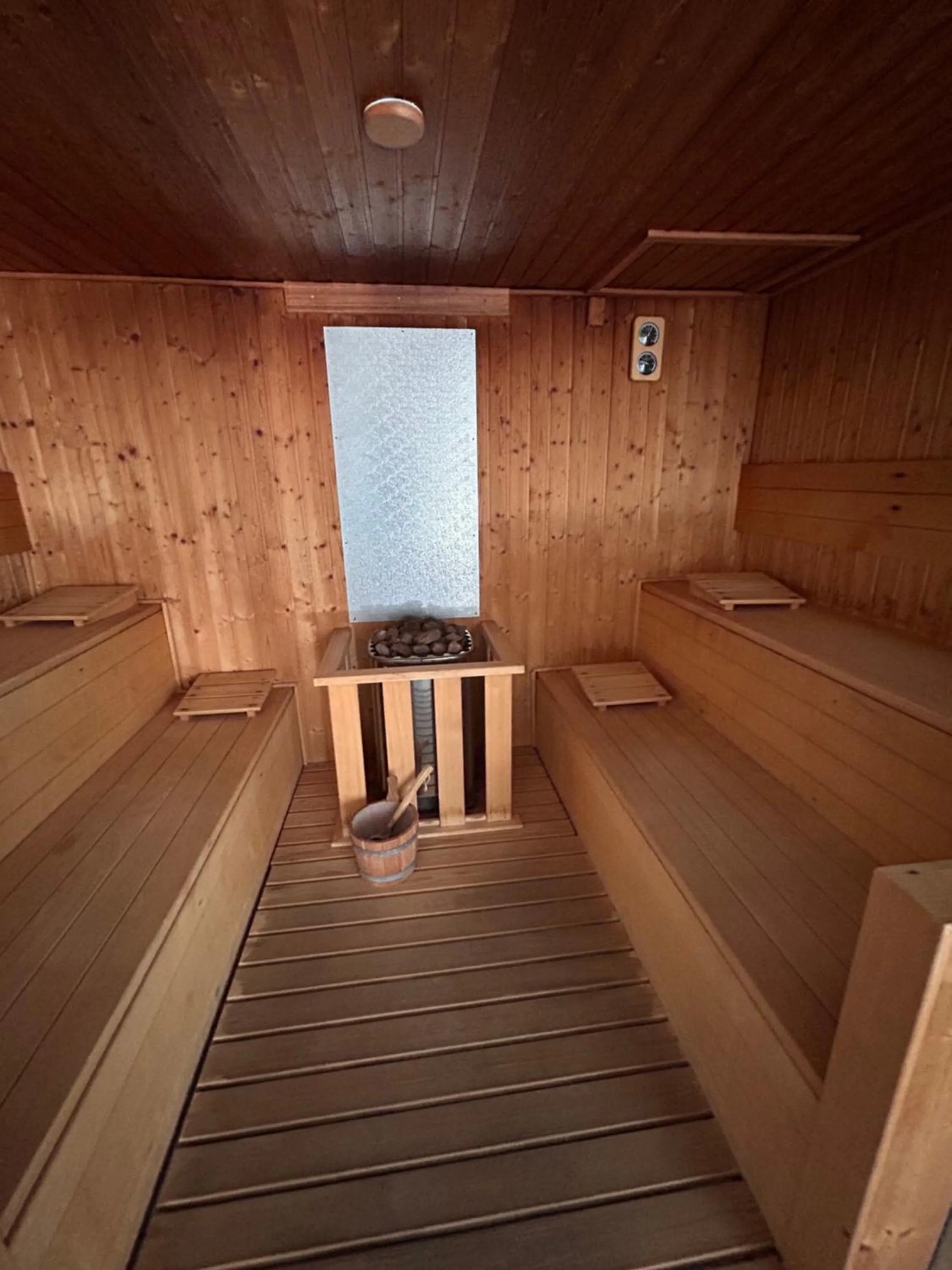 Sauna in Puebloastur Eco Resort Hotel & Spa Gran Lujo