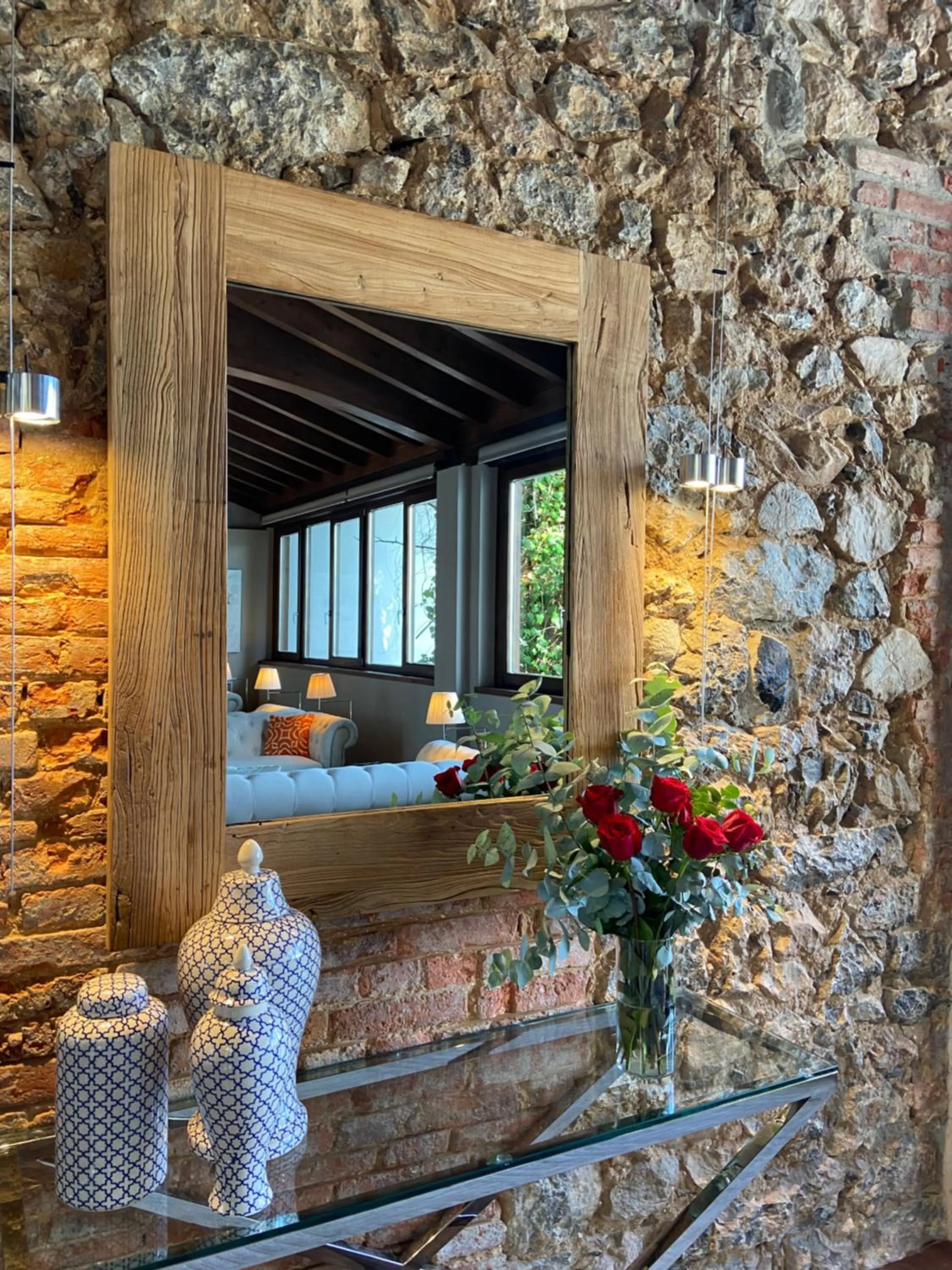 Living room in Puebloastur Eco Resort Hotel & Spa Gran Lujo