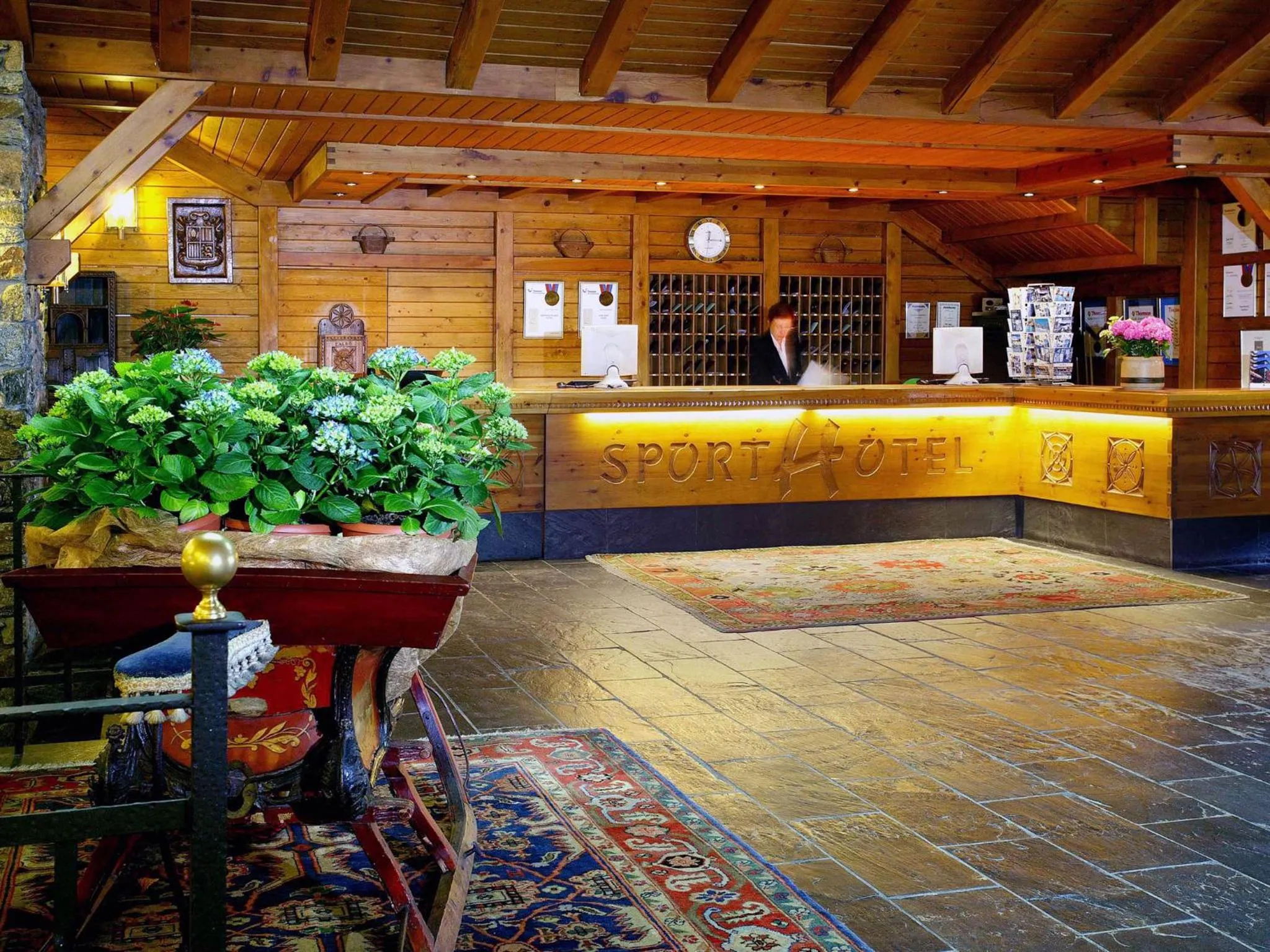 Lobby or reception in Sport Hotel