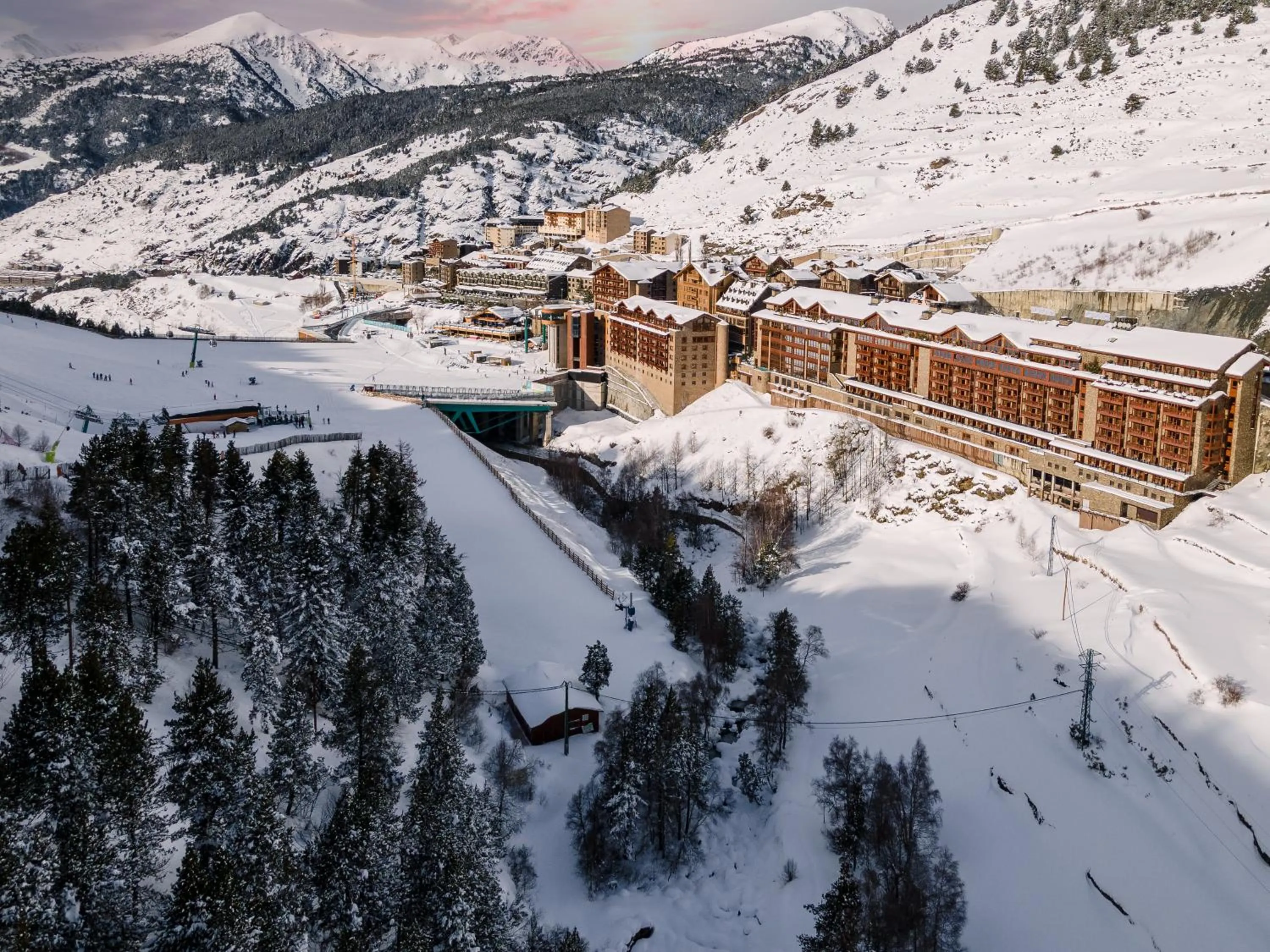 Bird's eye view in Sport Hotel