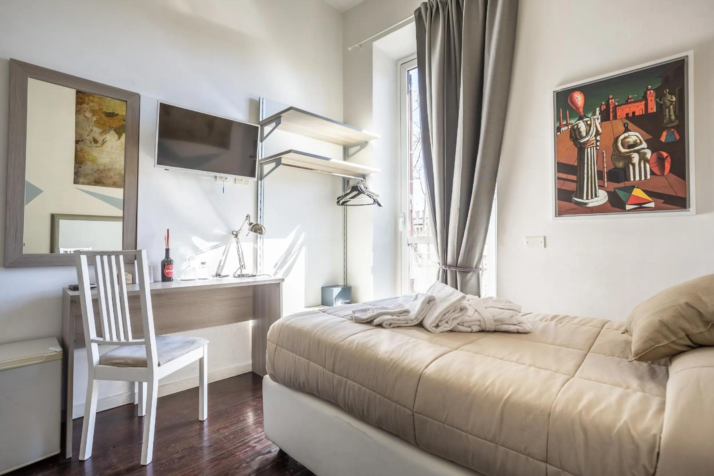 Bedroom, Bed in Relais Incantesimo Vaticano