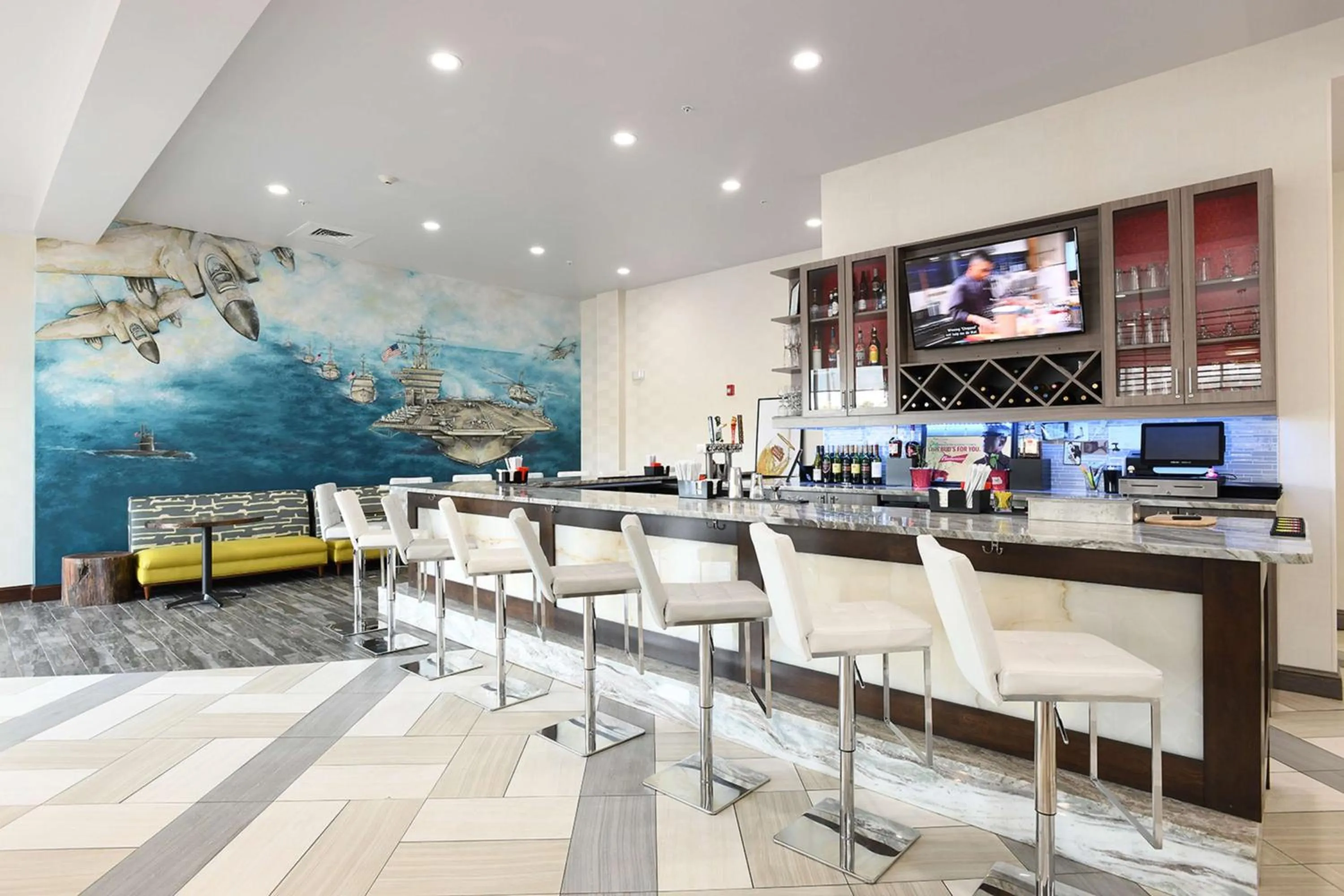 Lounge or bar in Hilton Garden Inn Jacksonville