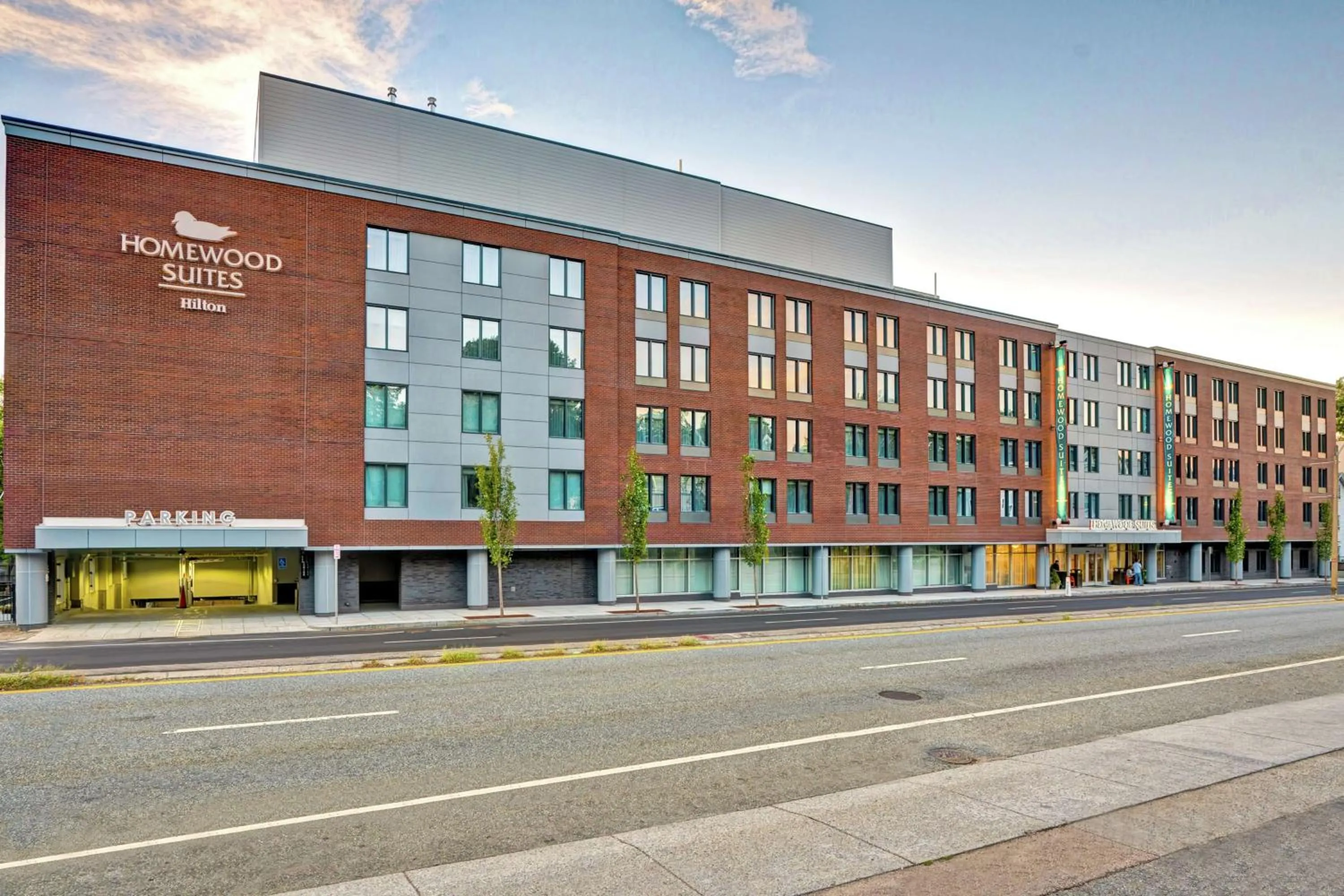 Property building in Homewood Suites by Hilton Boston Brookline-Longwood Medical