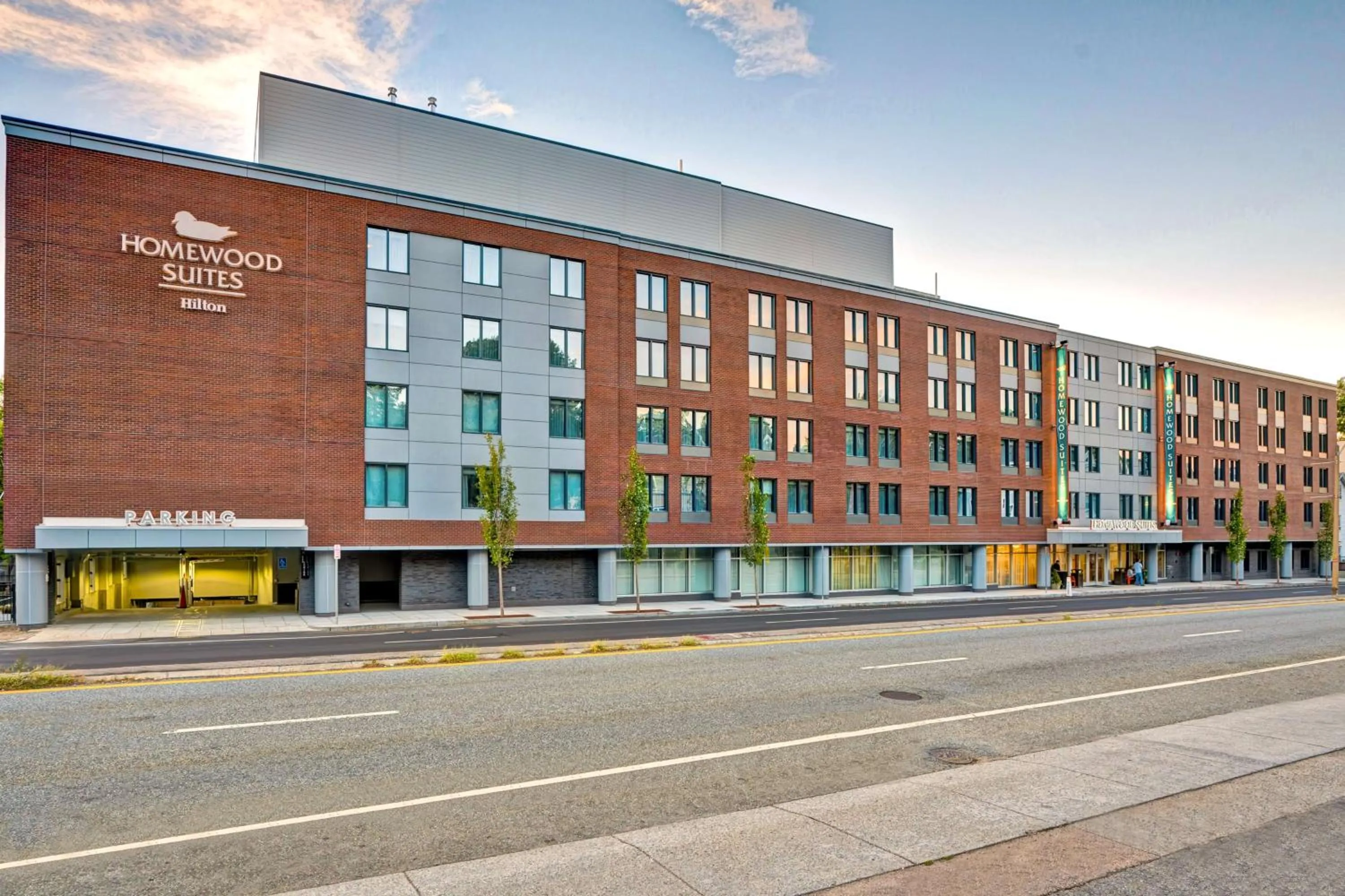 Property building in Homewood Suites by Hilton Boston Brookline-Longwood Medical