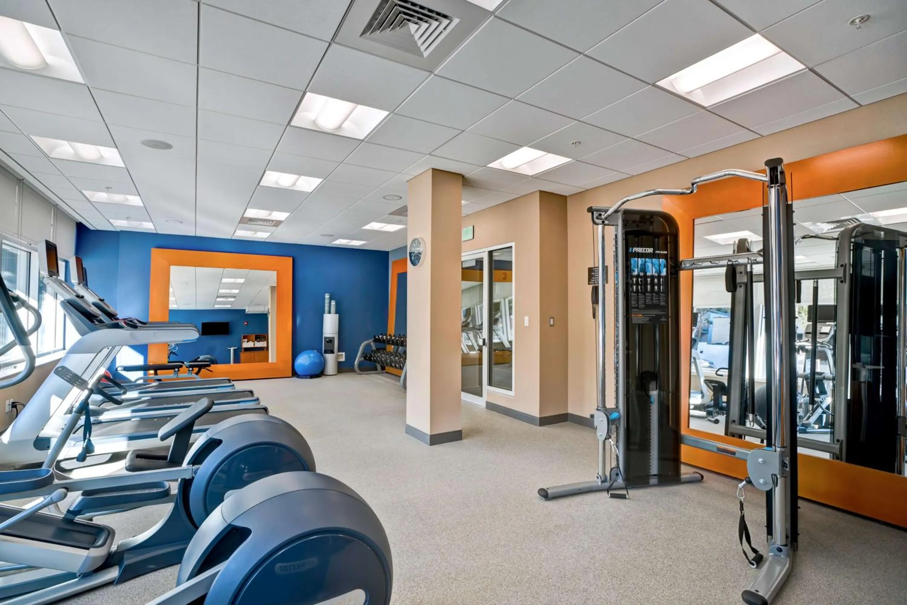 Fitness centre/facilities in Homewood Suites by Hilton Boston Brookline-Longwood Medical