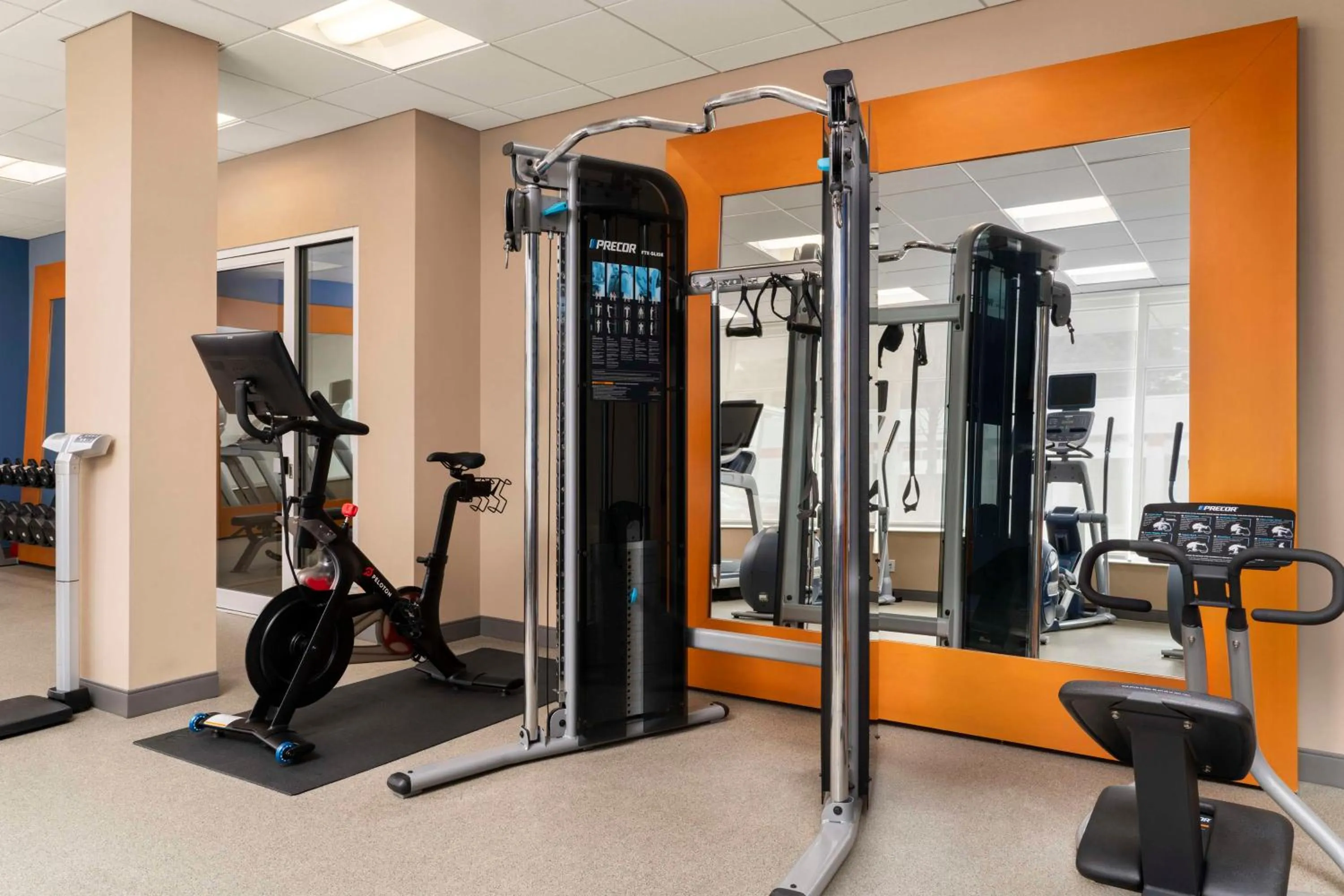 Fitness centre/facilities in Homewood Suites by Hilton Boston Brookline-Longwood Medical