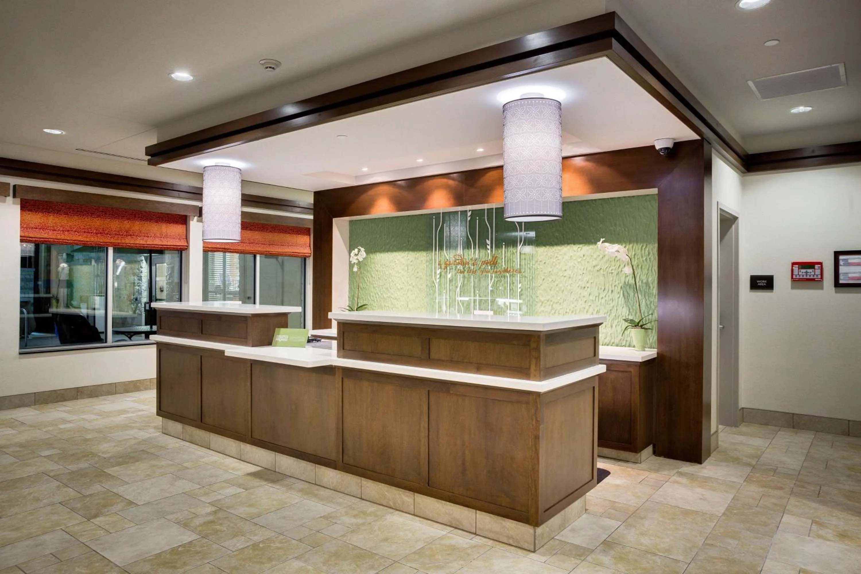 Lobby or reception in Hilton Garden Inn North Houston Spring