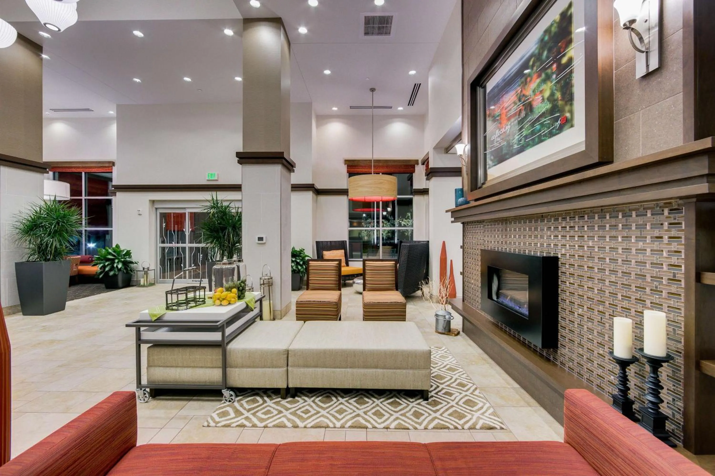 Lobby or reception in Hilton Garden Inn North Houston Spring