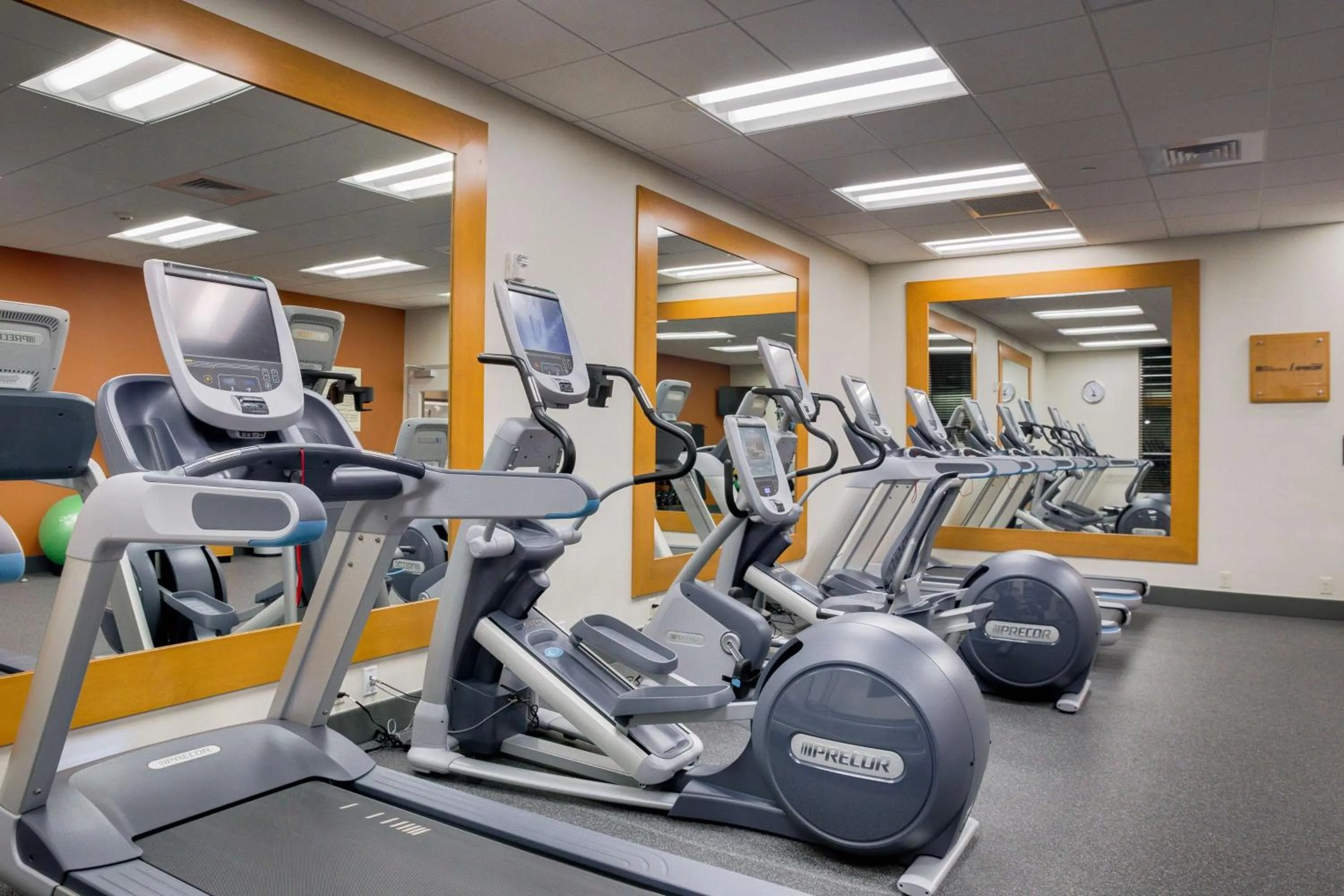 Fitness centre/facilities in Hilton Garden Inn North Houston Spring