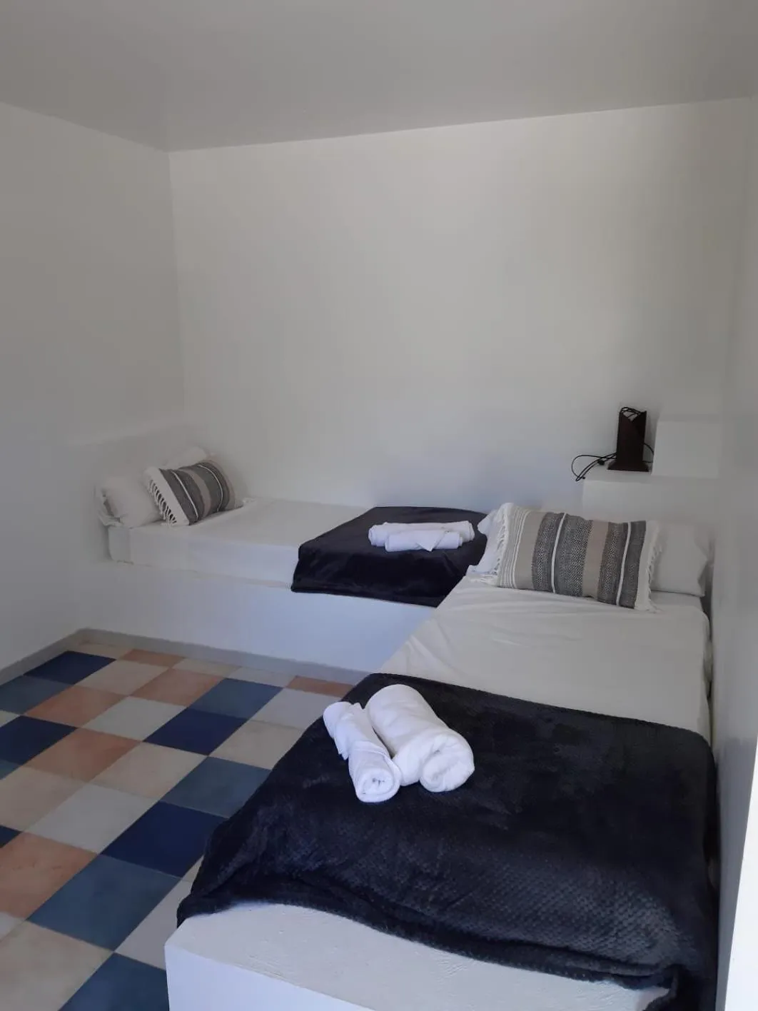 Bed in Hotel Rural La Marmita de Ahlam