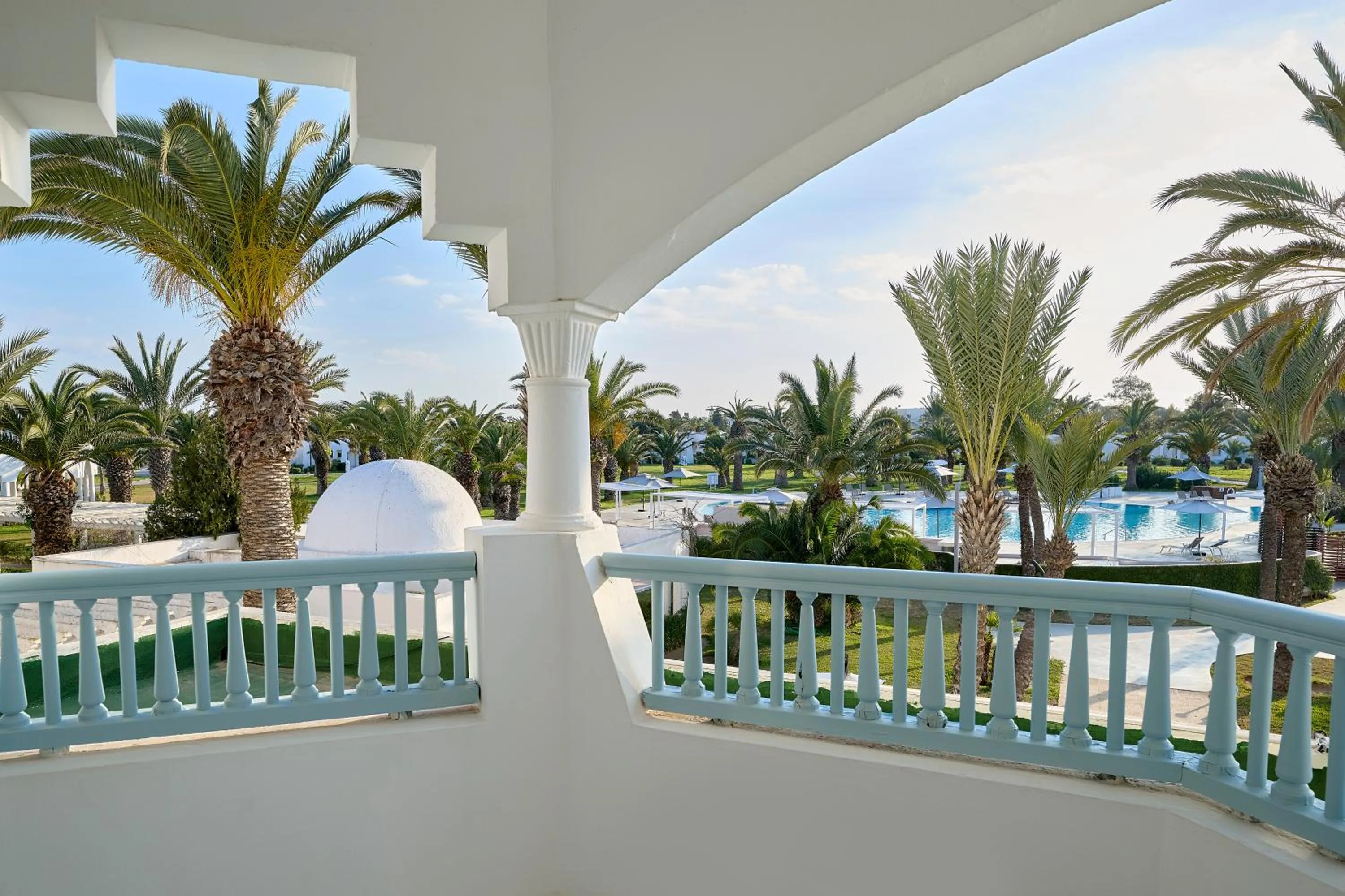 Pool view in The Mirage Resort & SPA