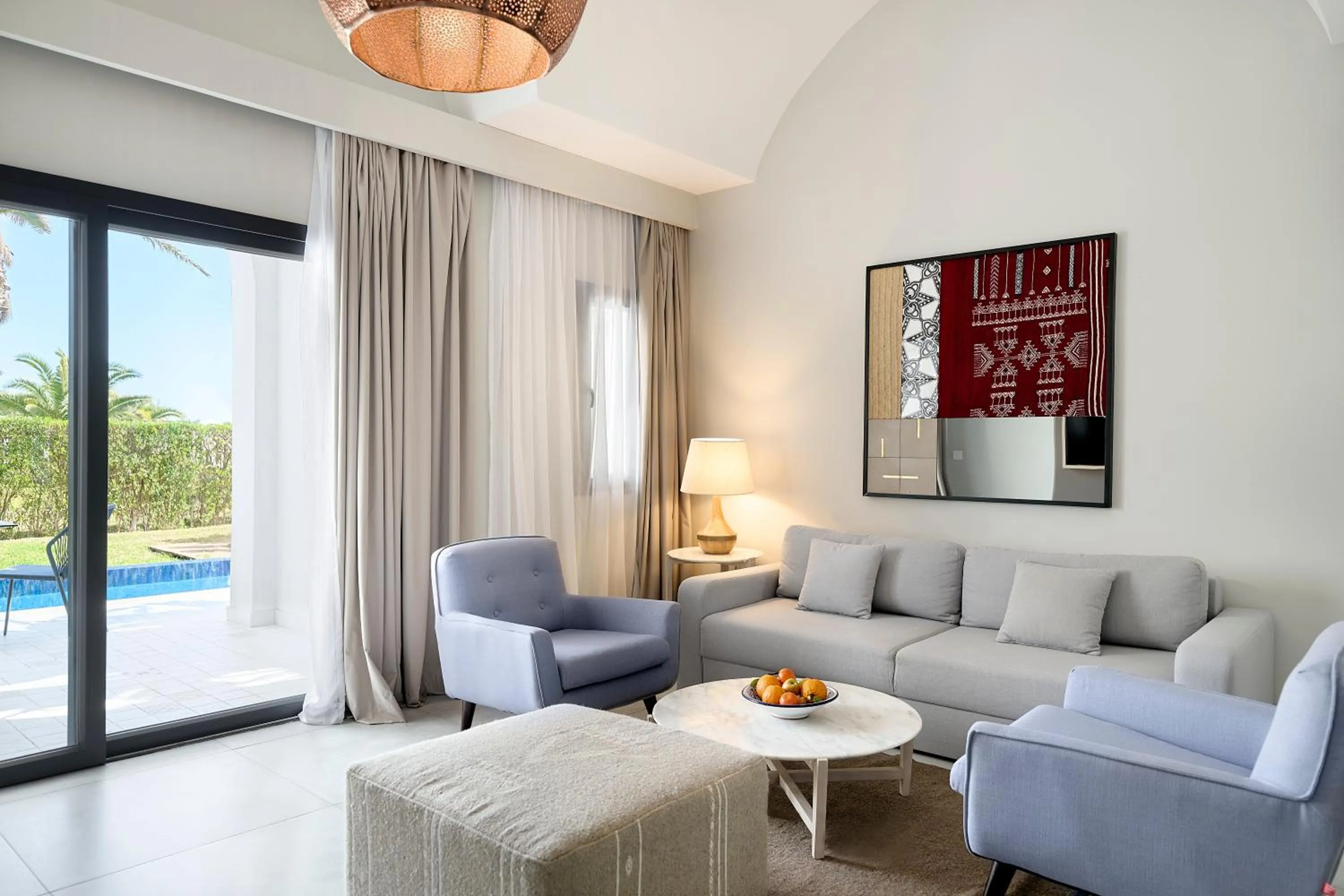 Living room in The Mirage Resort & SPA