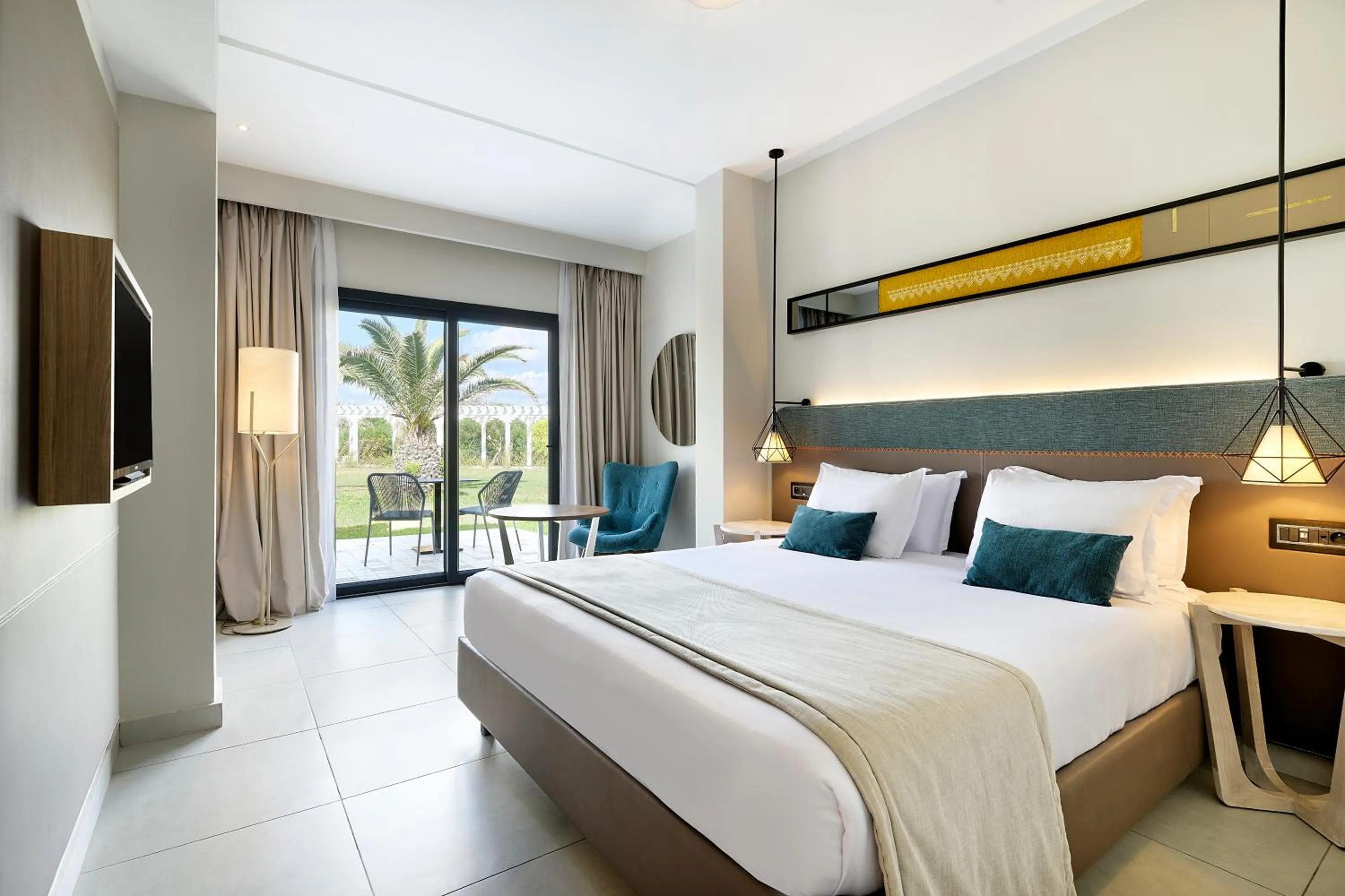 Bed in The Mirage Resort & SPA