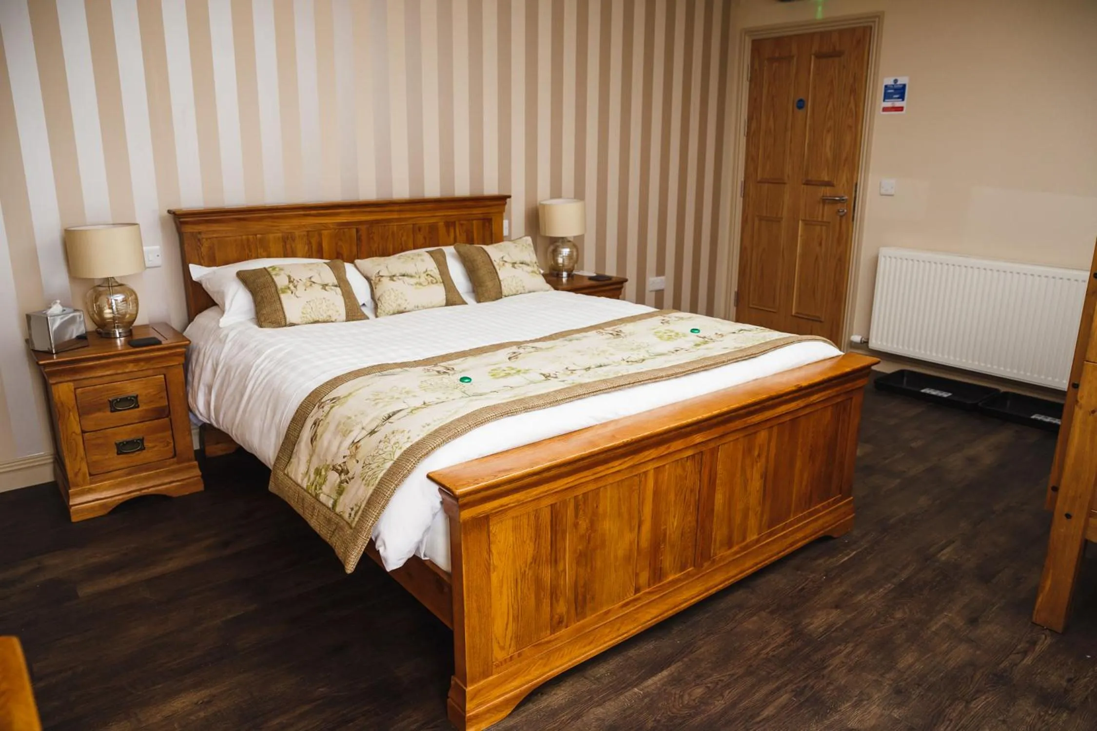 Bed in Glen Clova Hotel & Luxury Lodges