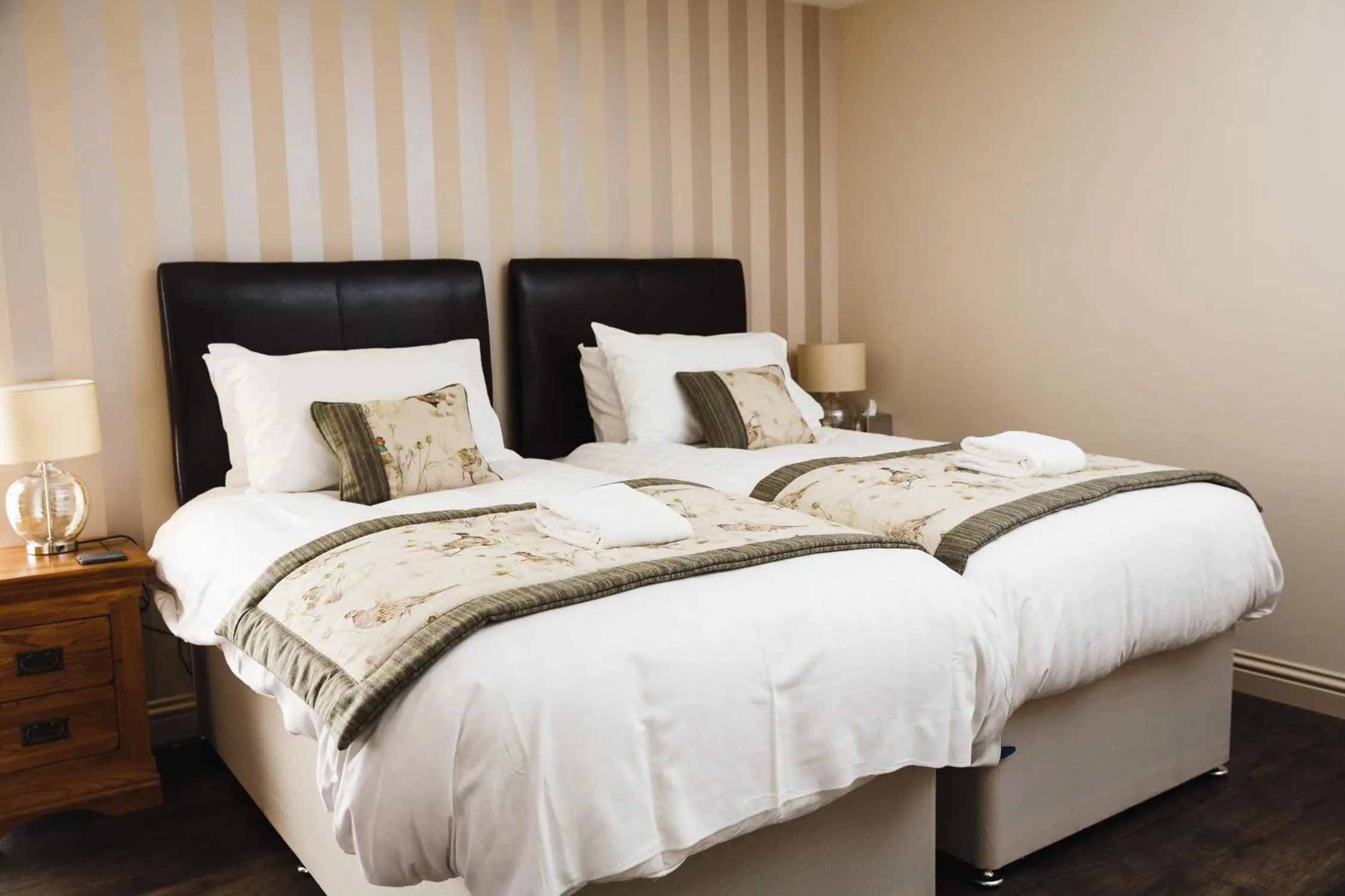 Bed in Glen Clova Hotel & Luxury Lodges