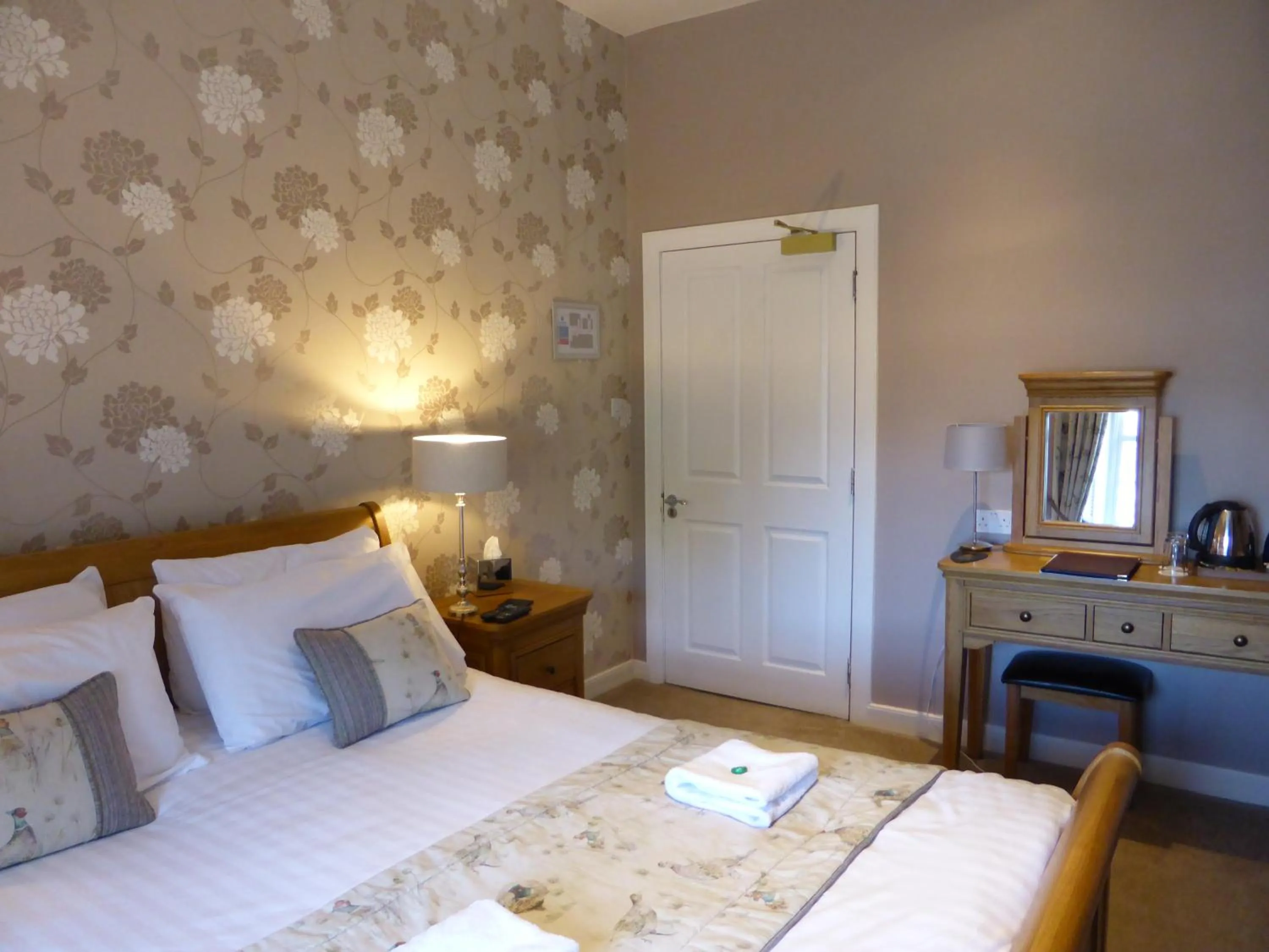 Bed in Glen Clova Hotel & Luxury Lodges