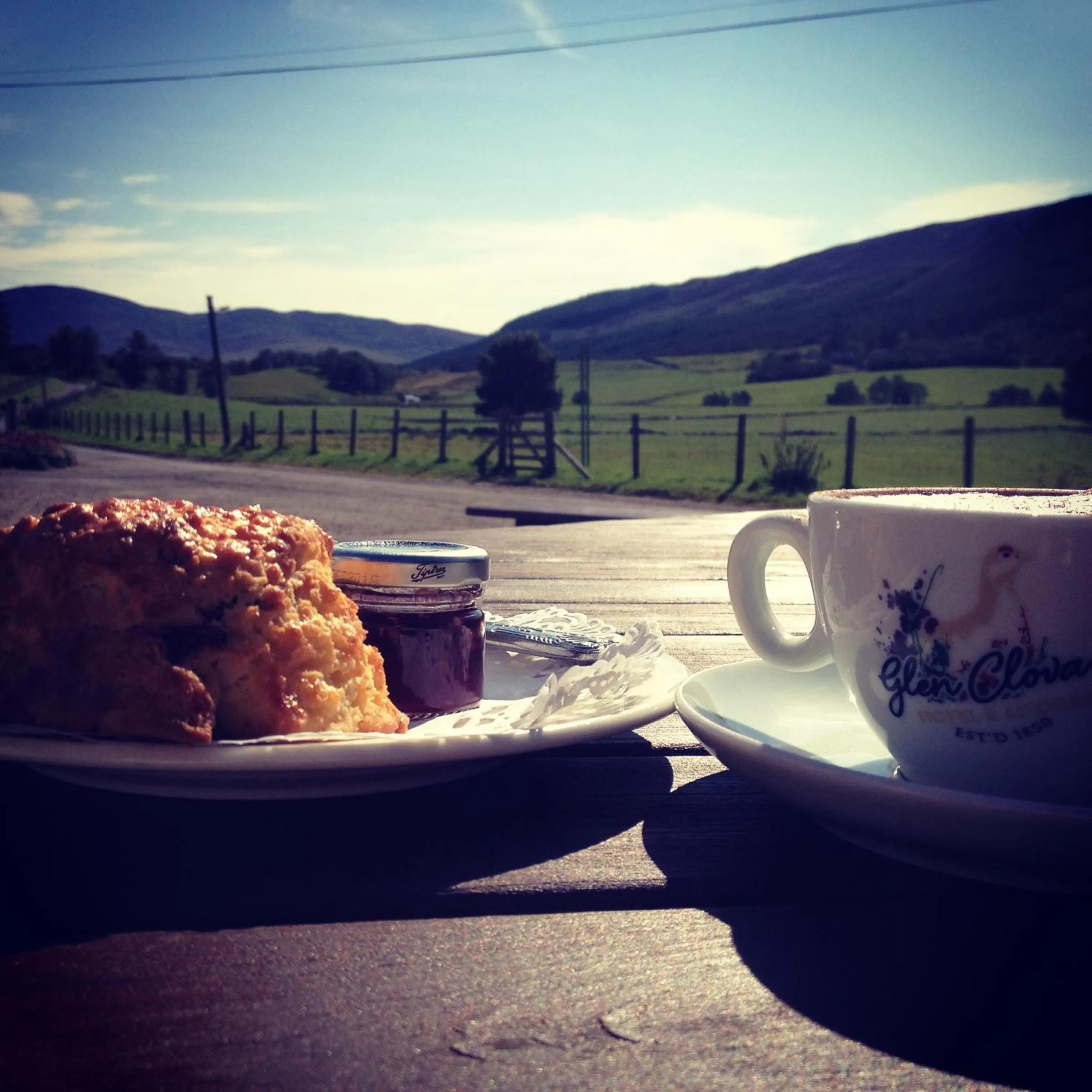 Food close-up in Glen Clova Hotel & Luxury Lodges