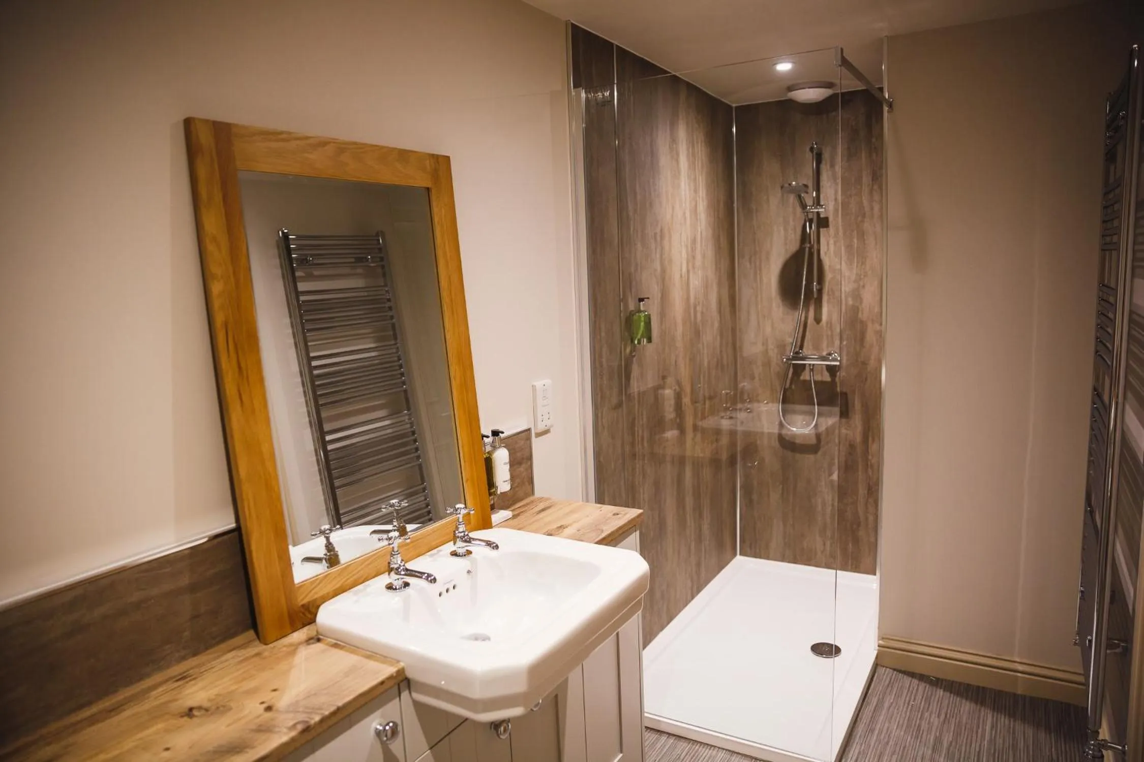 Shower in Glen Clova Hotel & Luxury Lodges