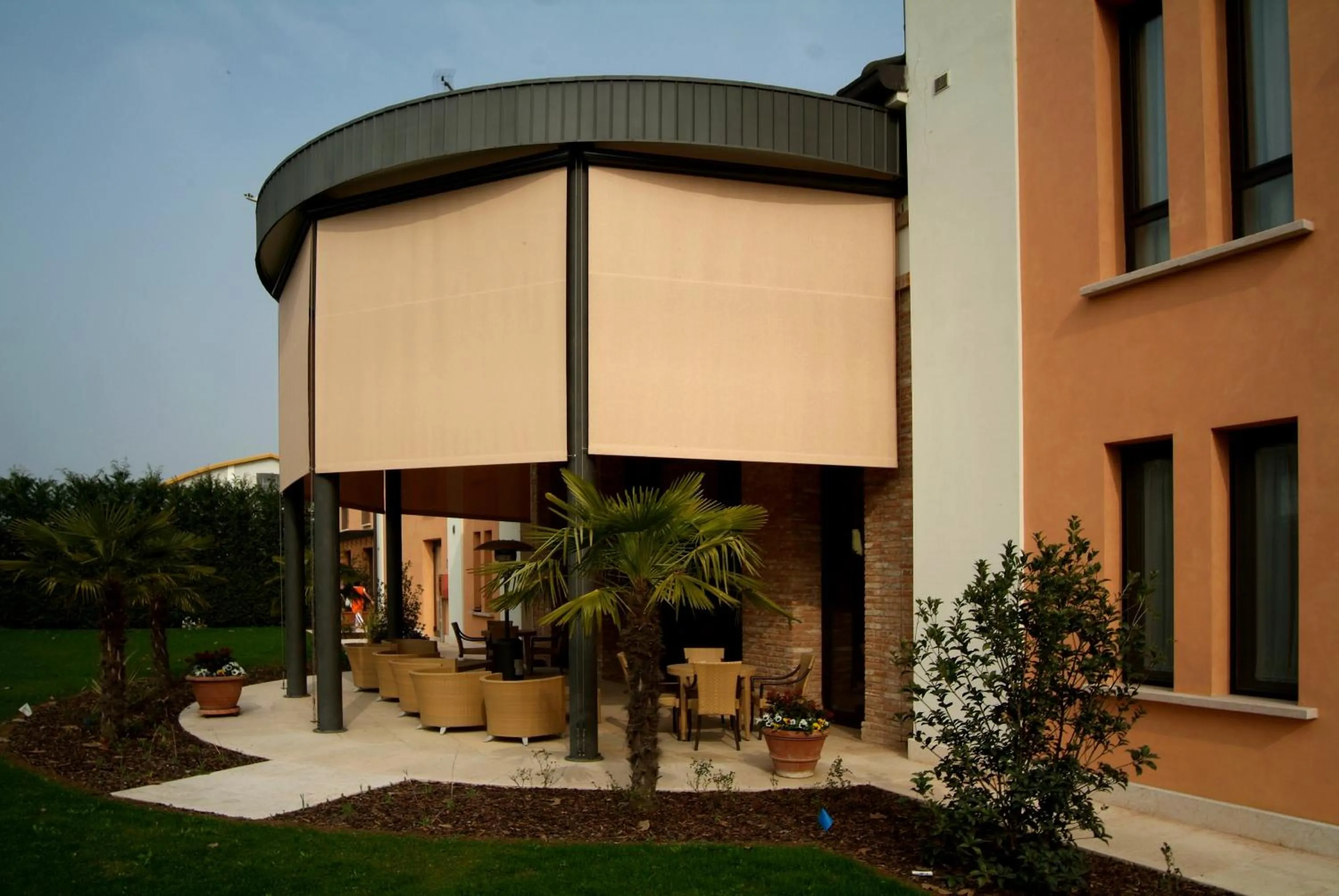 Patio in Hotel Ristorante Novecento