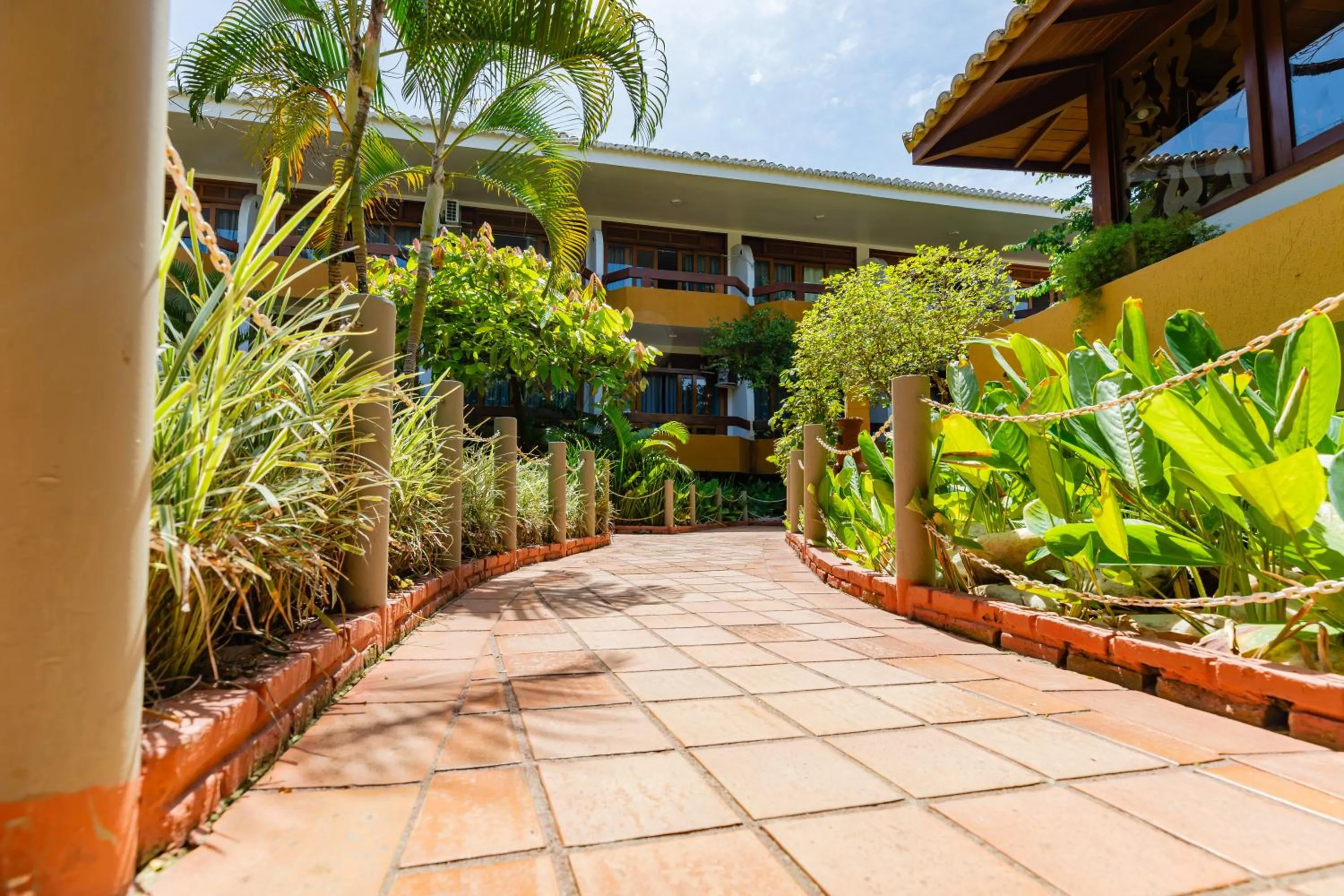 Garden view in Casa Blanca Park Hotel
