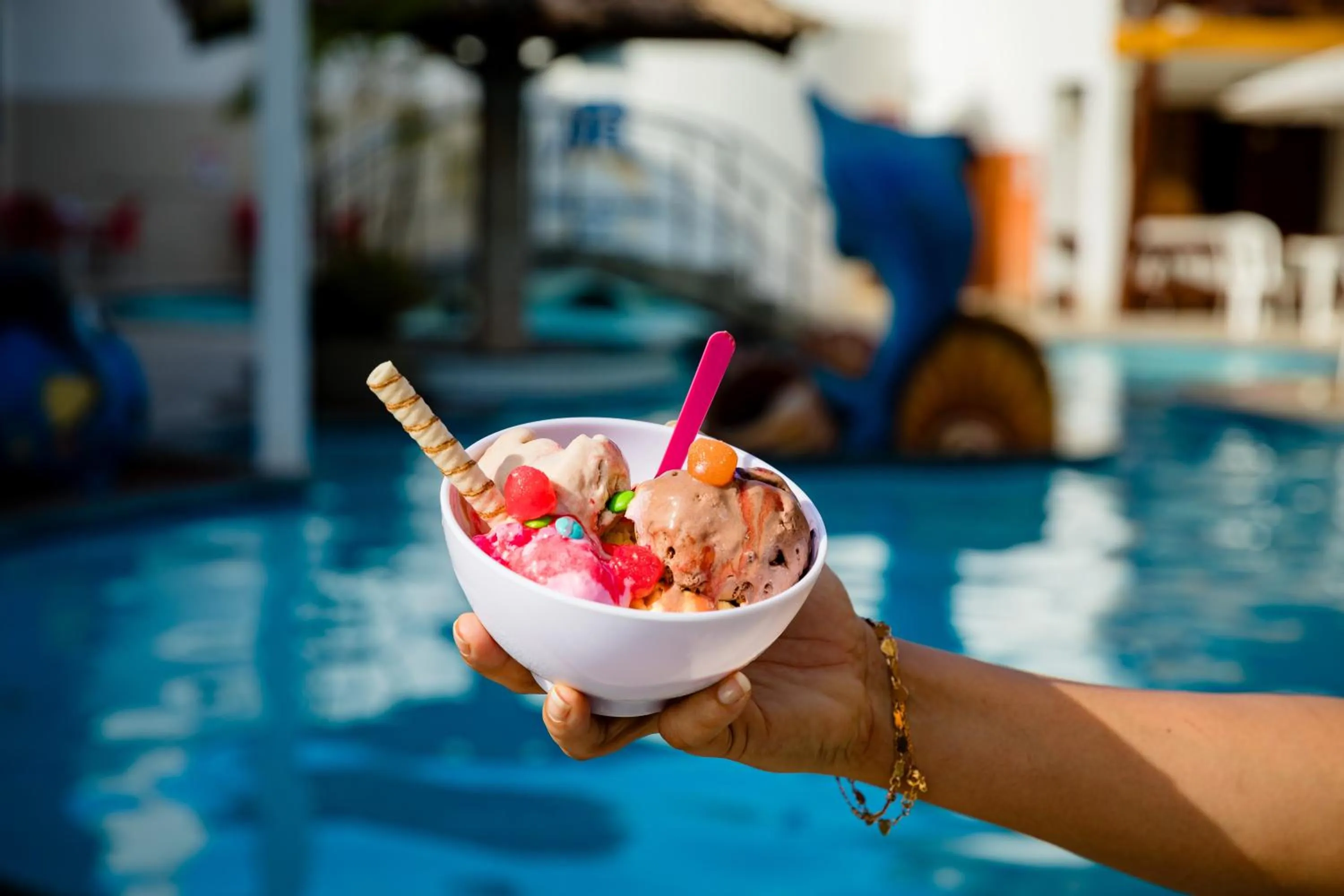 Food and drinks in Casa Blanca Park Hotel