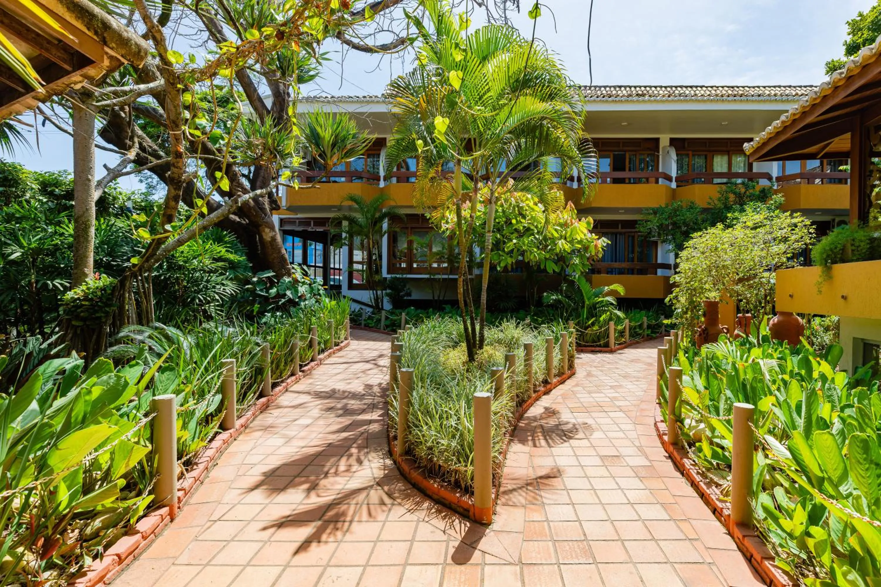 Garden view in Casa Blanca Park Hotel