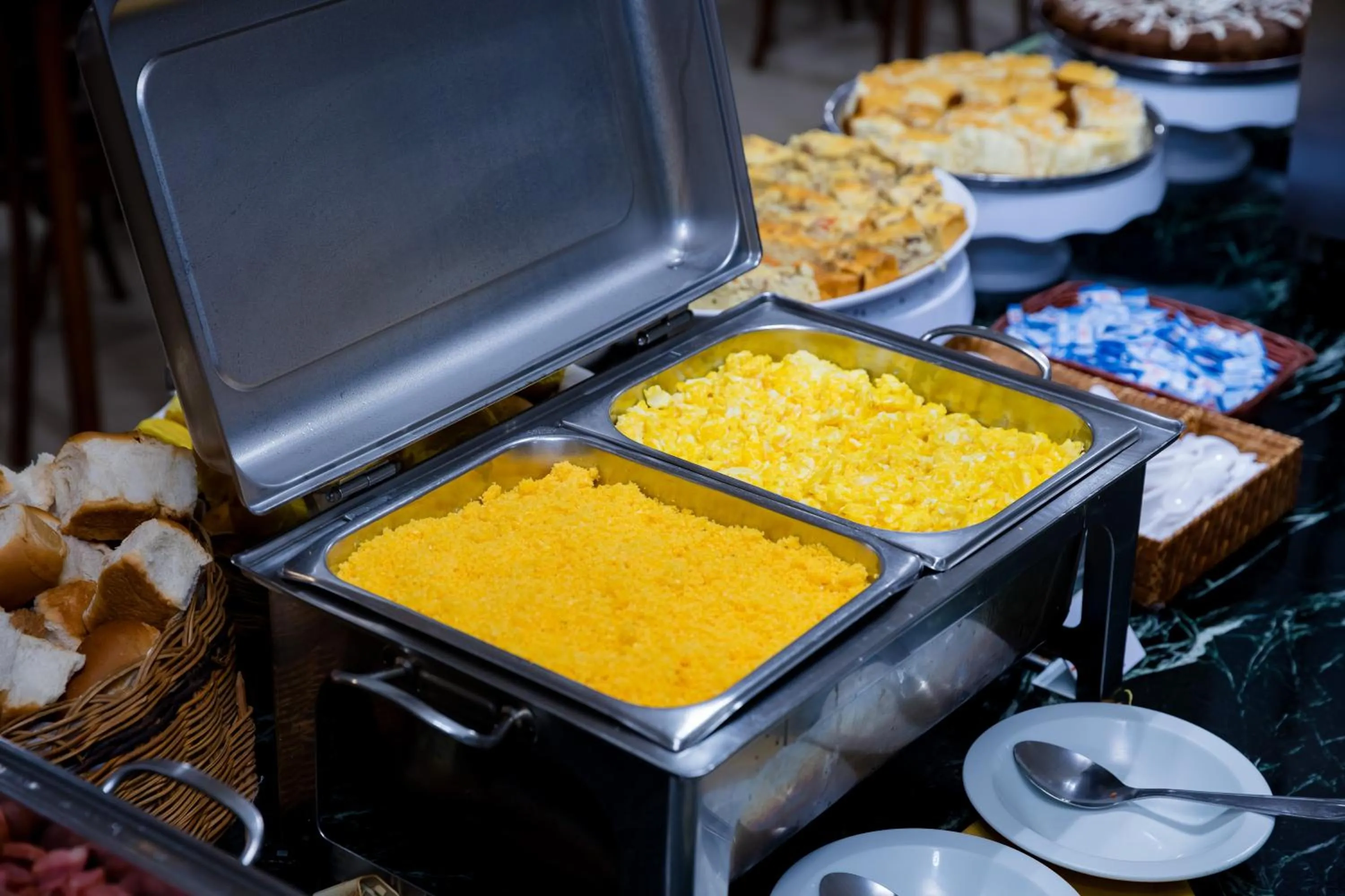 Buffet breakfast in Casa Blanca Park Hotel