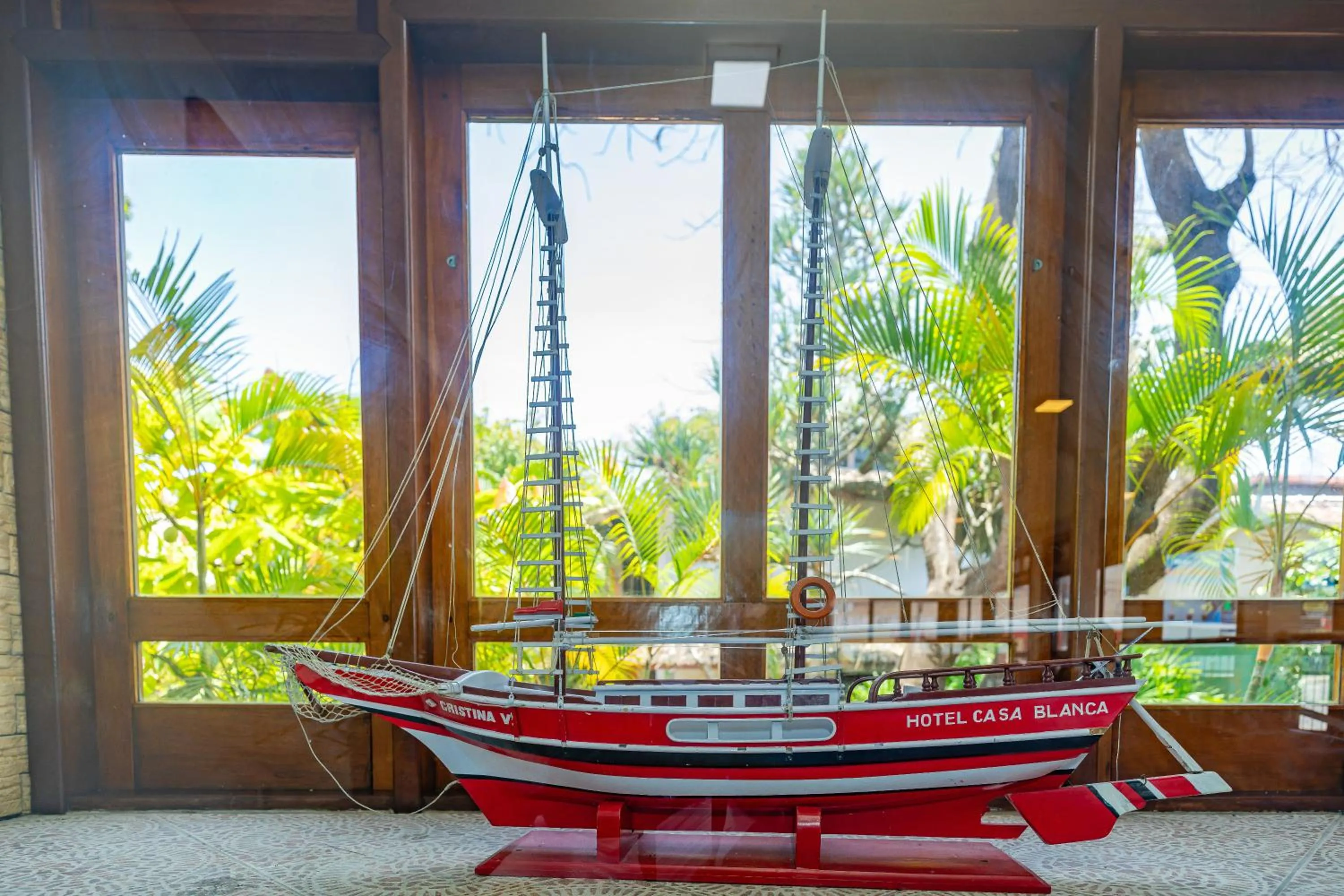 Garden view in Casa Blanca Park Hotel