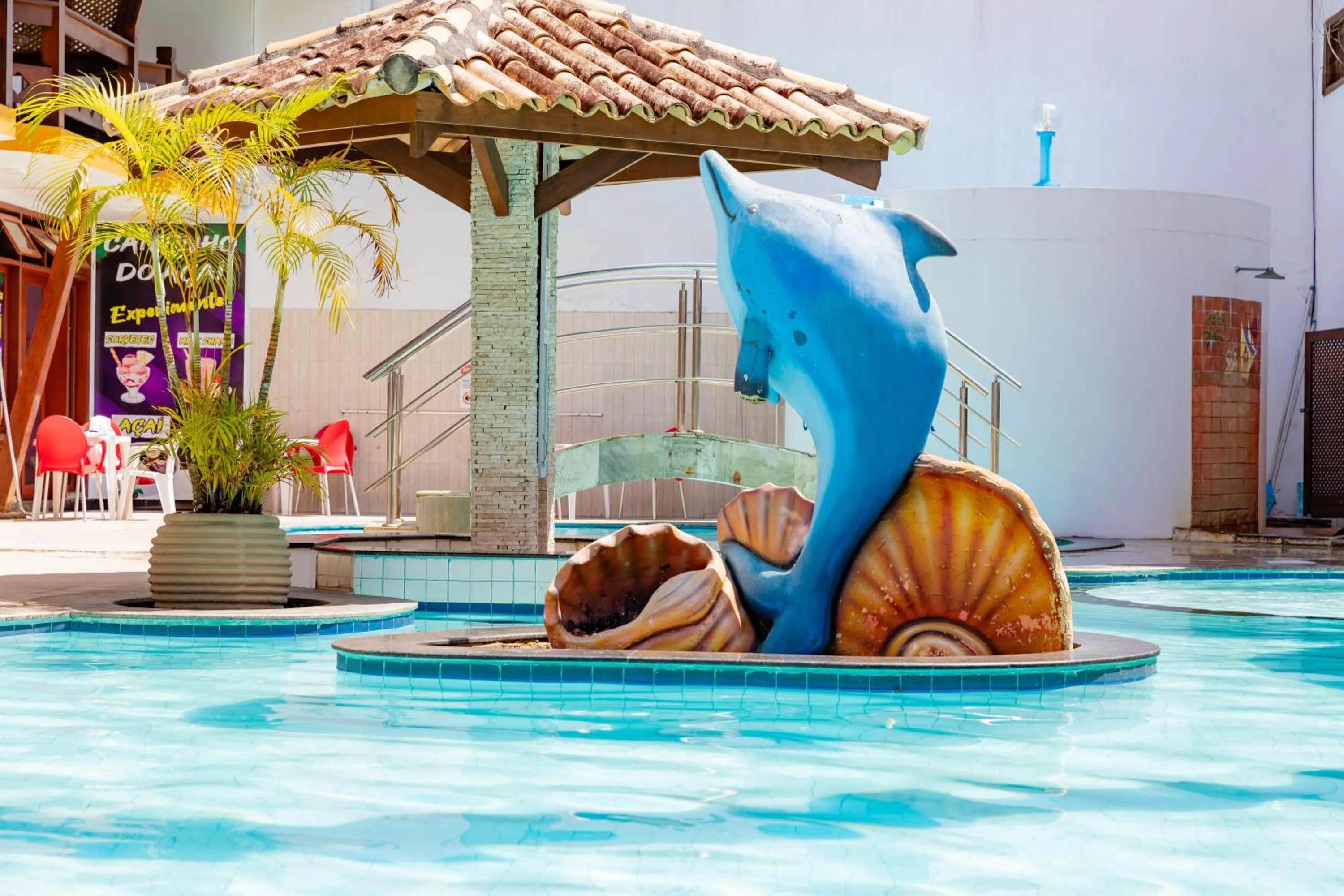 Pool view in Casa Blanca Park Hotel