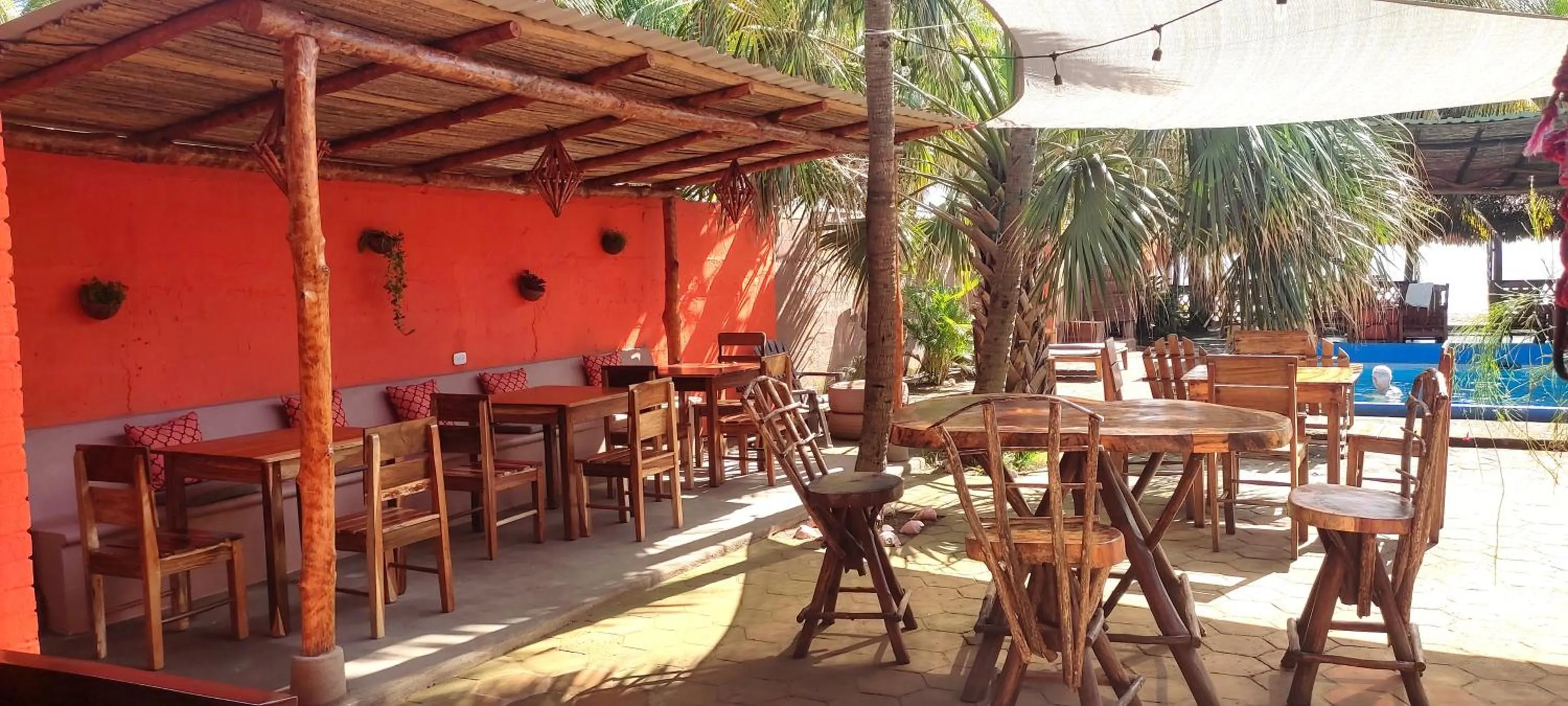 Patio in El Belga Loco