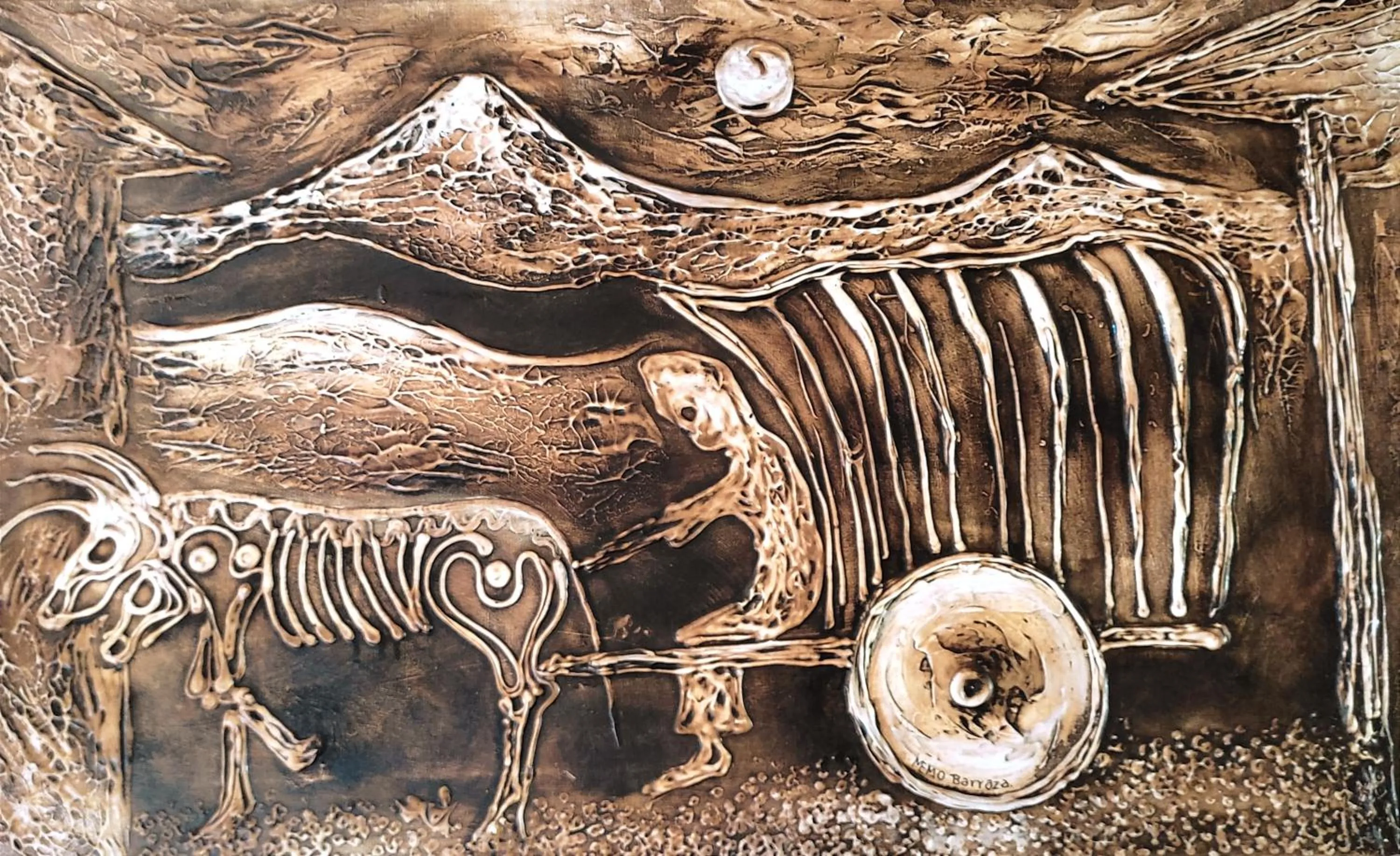 Decorative detail in El Belga Loco