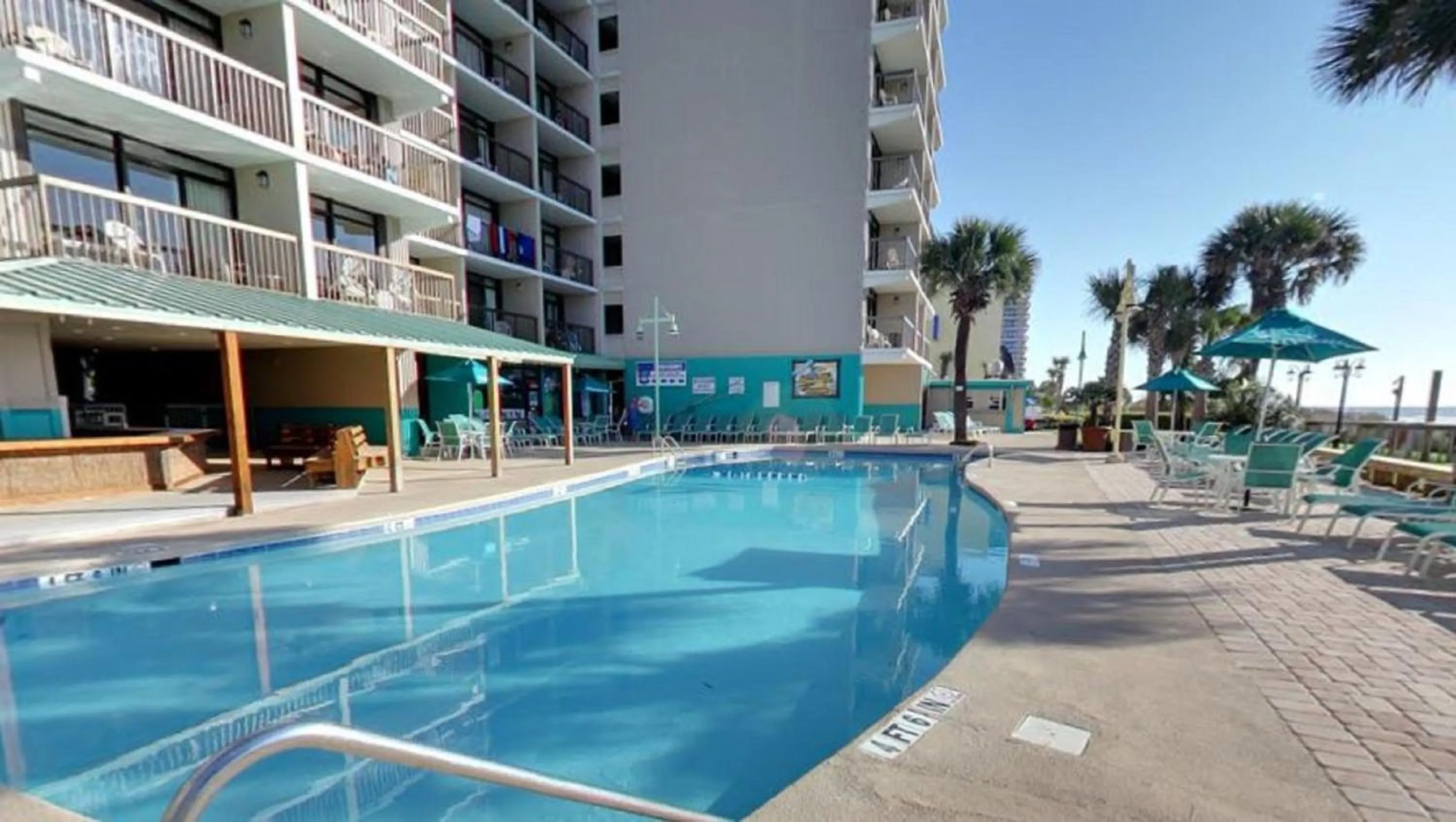 Swimming pool in Sand Dunes Tower Suites and Villas