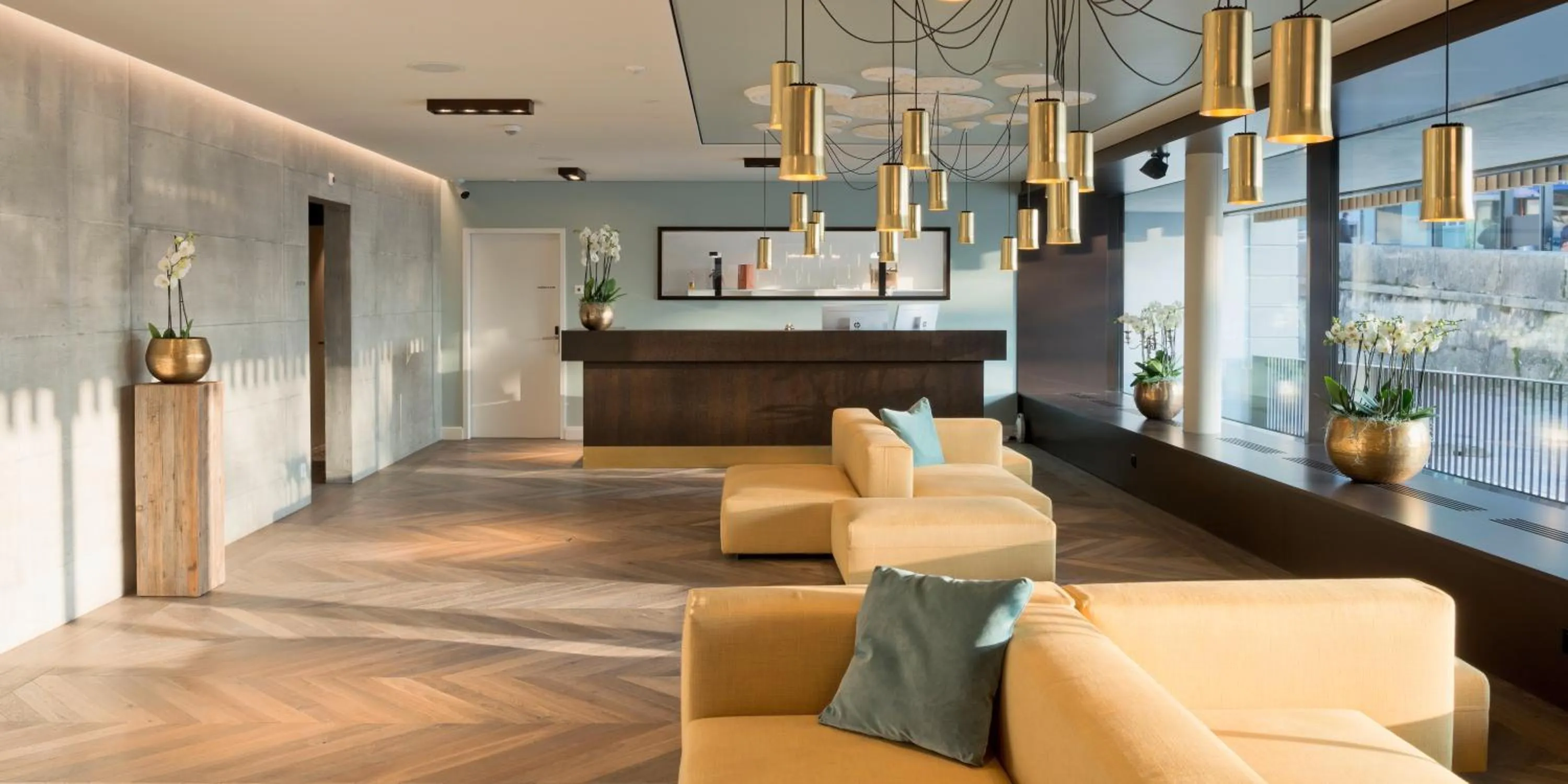 Lobby or reception in Hotel Kettenbrücke