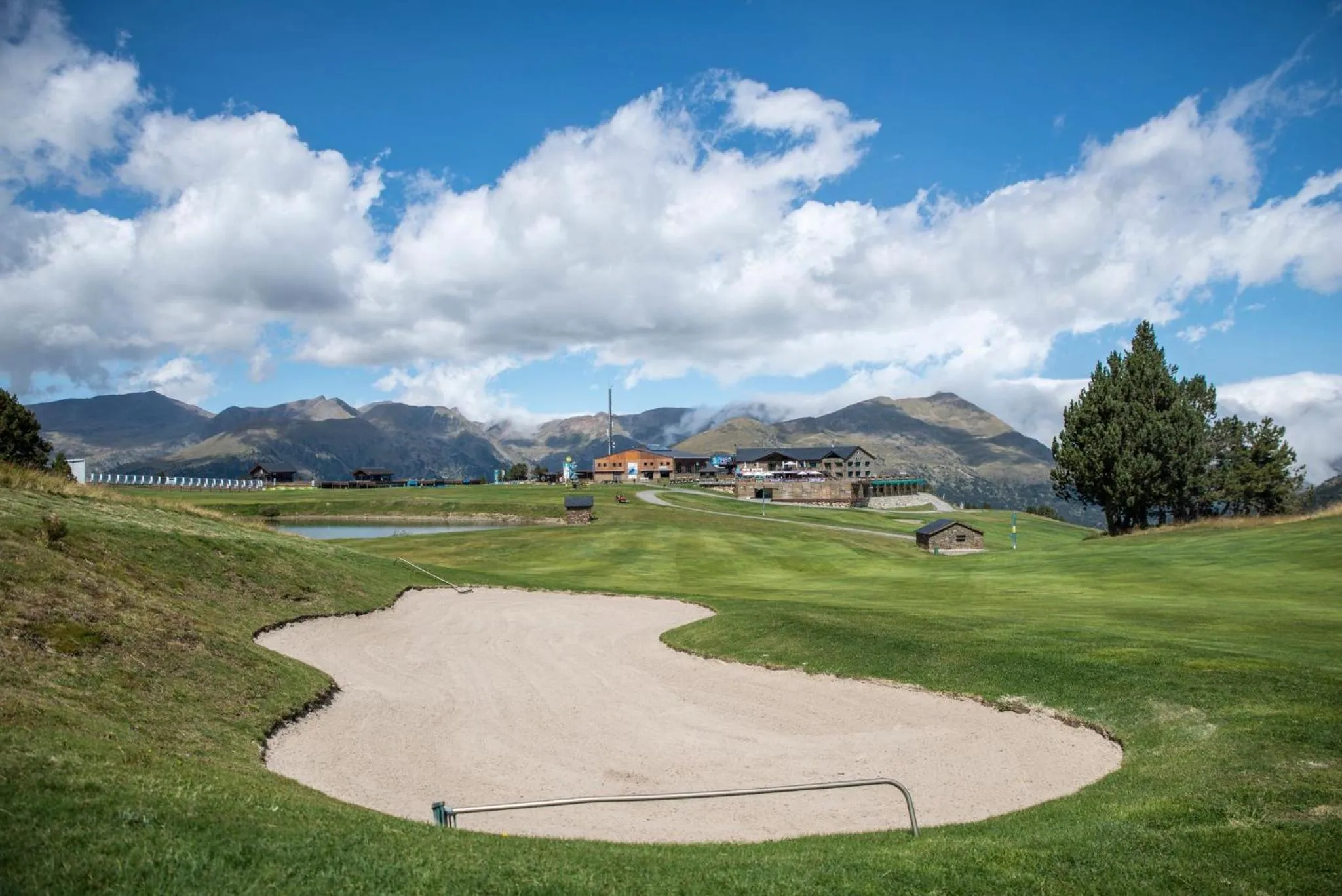 Golfcourse in Sport Hotel Hermitage & Spa