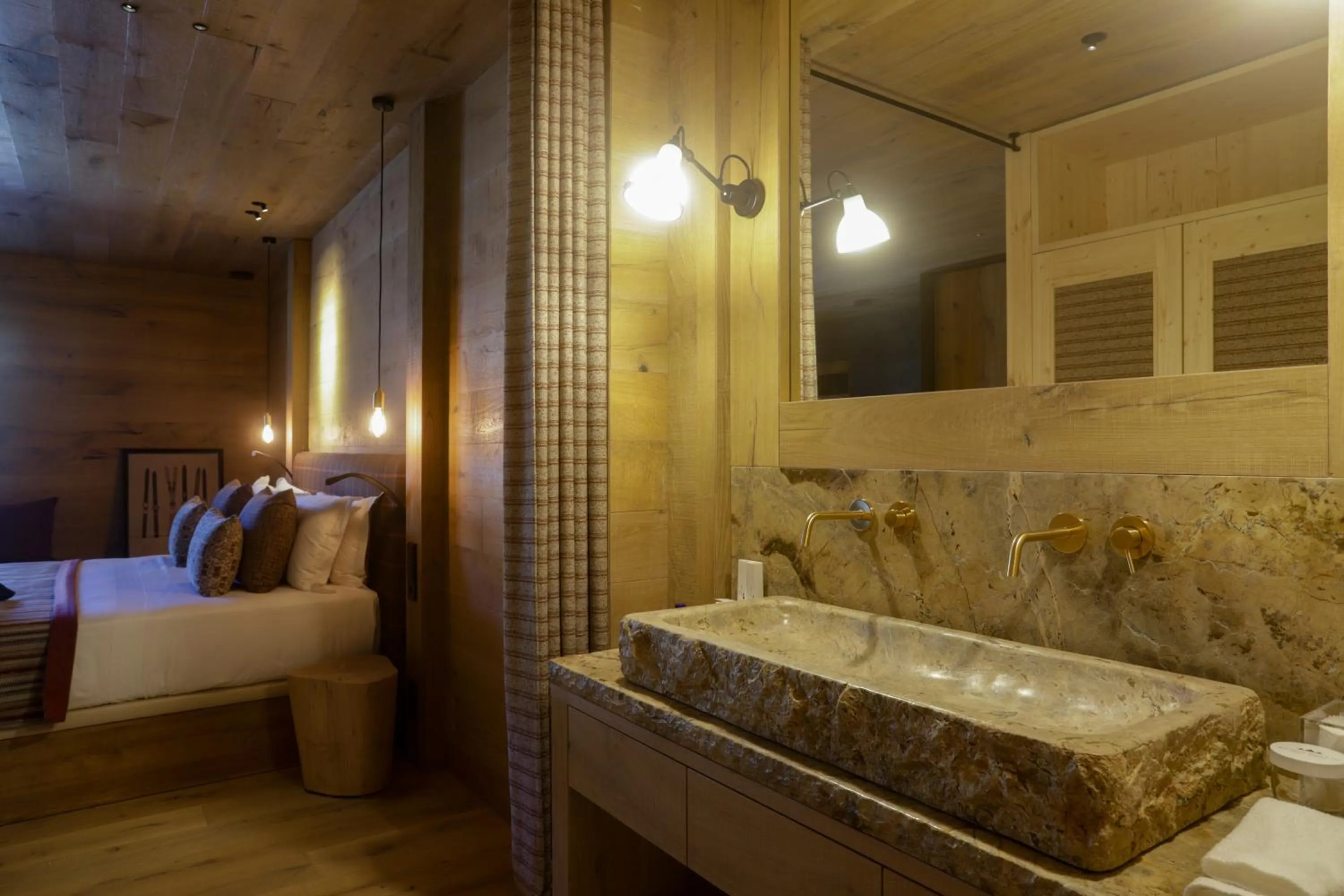 Bed in Sport Hotel Hermitage & Spa