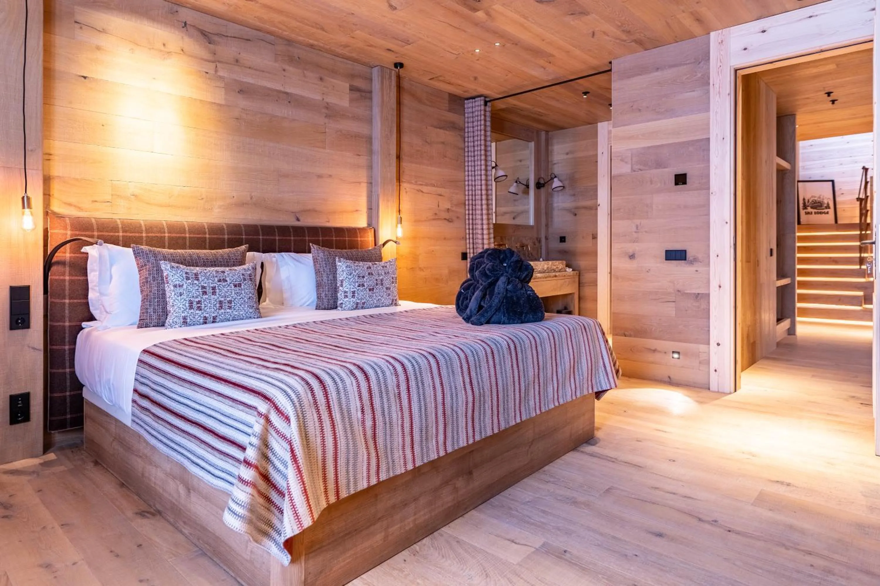 Bed in Sport Hotel Hermitage & Spa