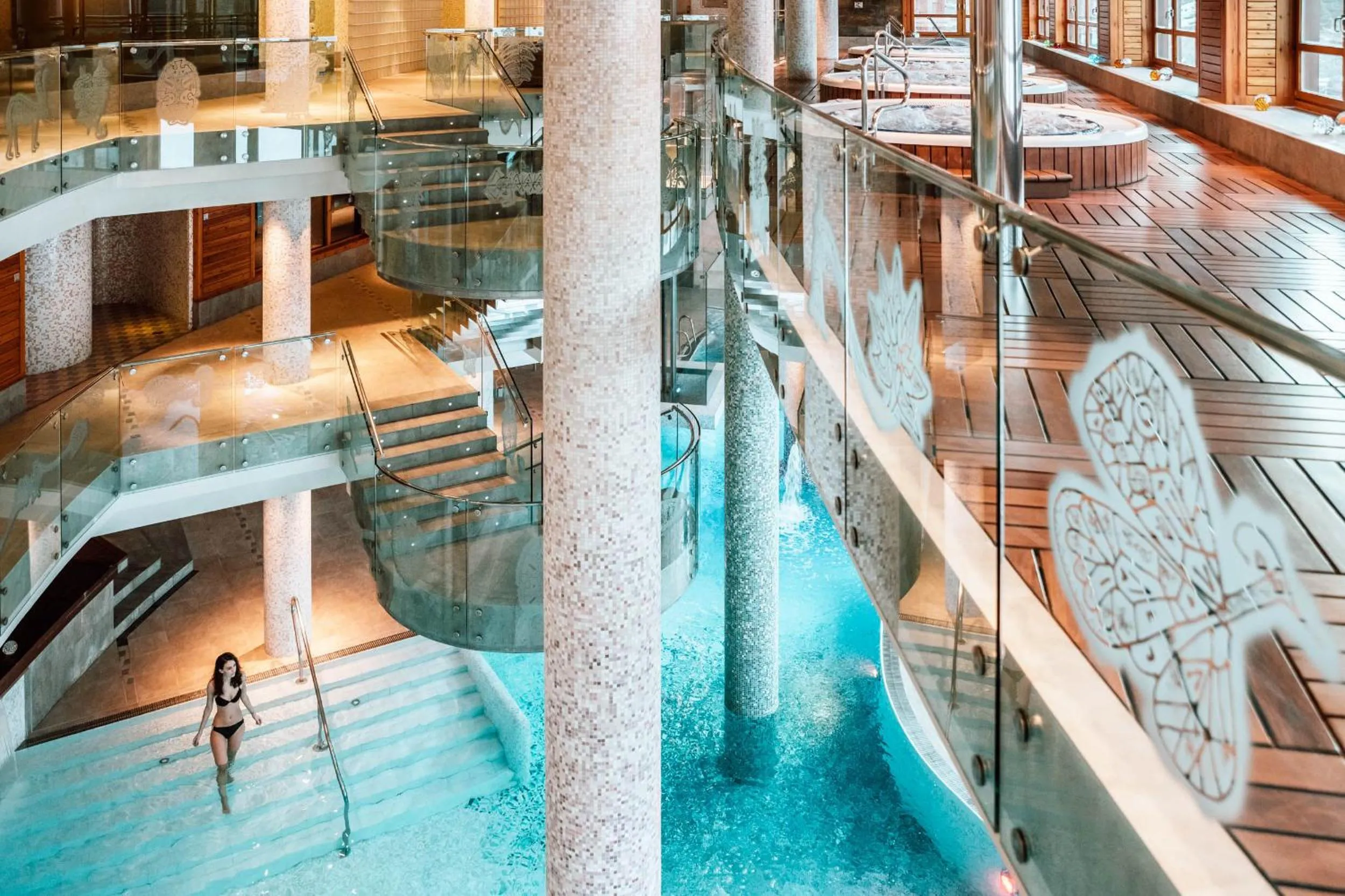 Spa and wellness centre/facilities in Sport Hotel Hermitage & Spa