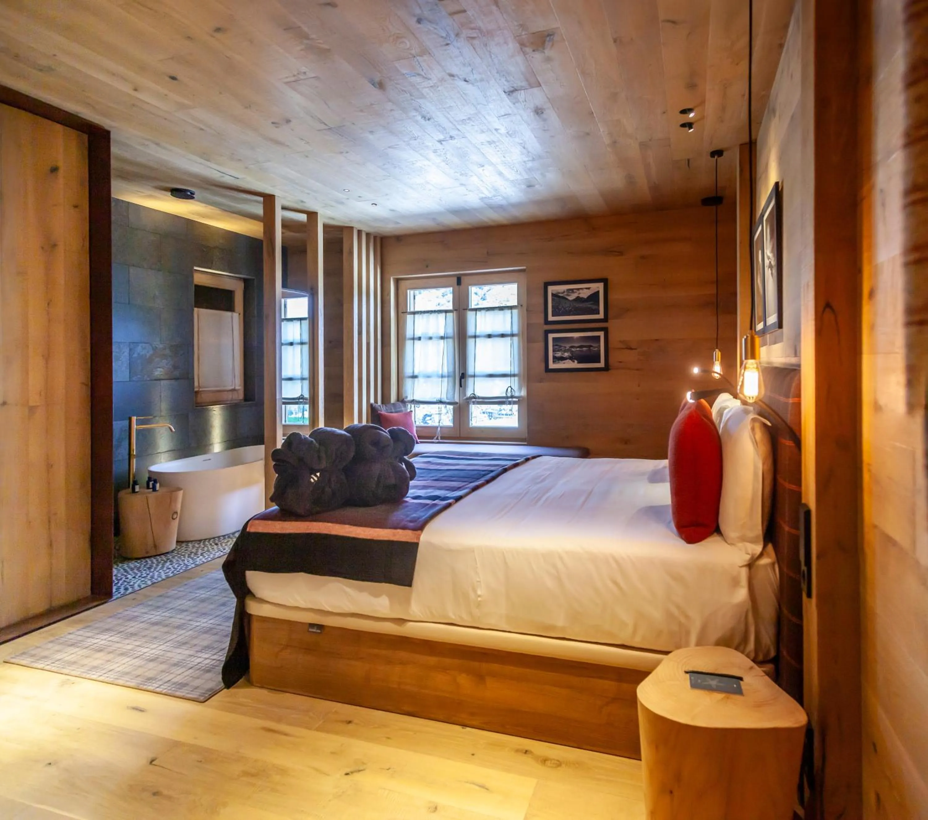 Bed in Sport Hotel Hermitage & Spa