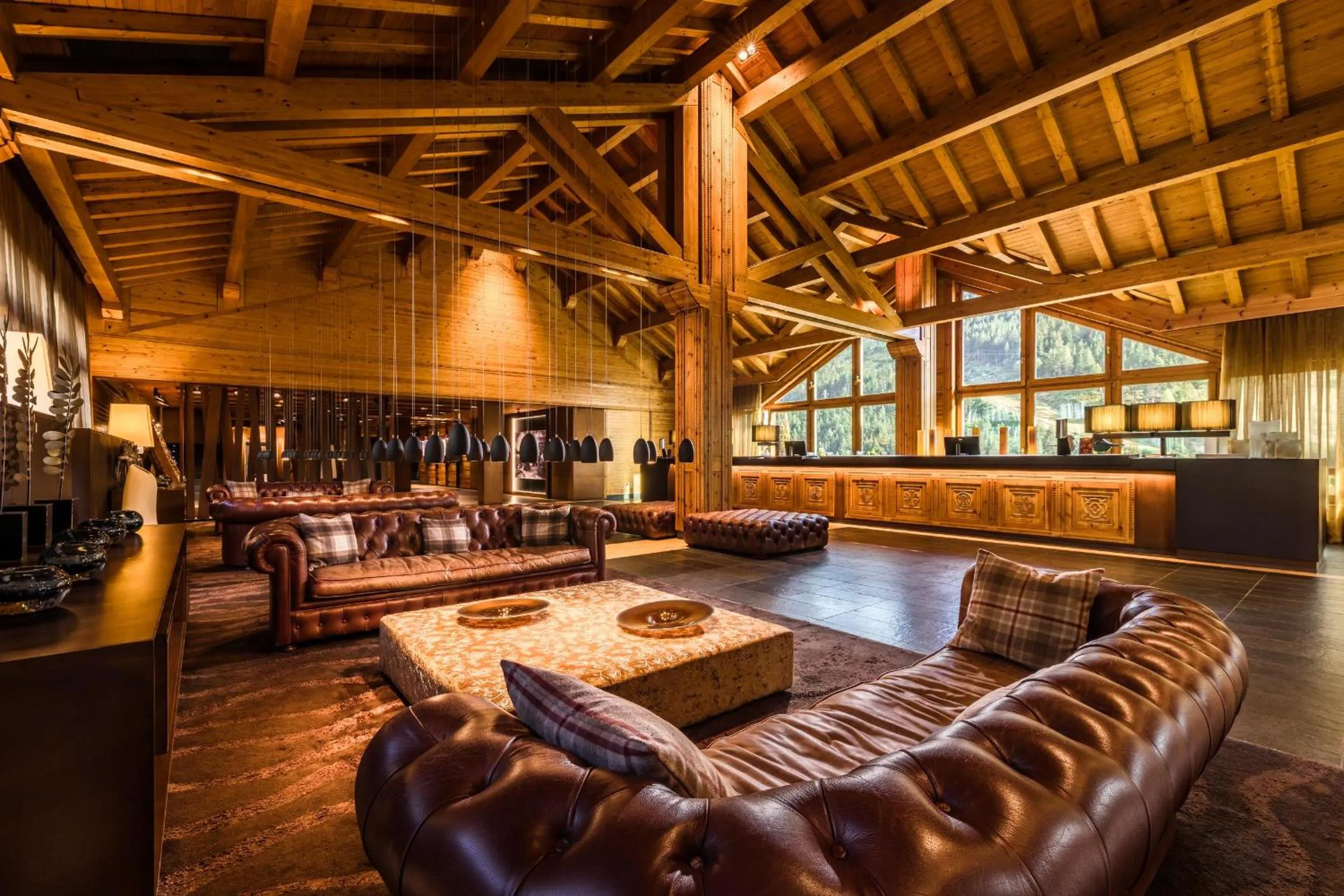 Lobby or reception in Sport Hotel Hermitage & Spa