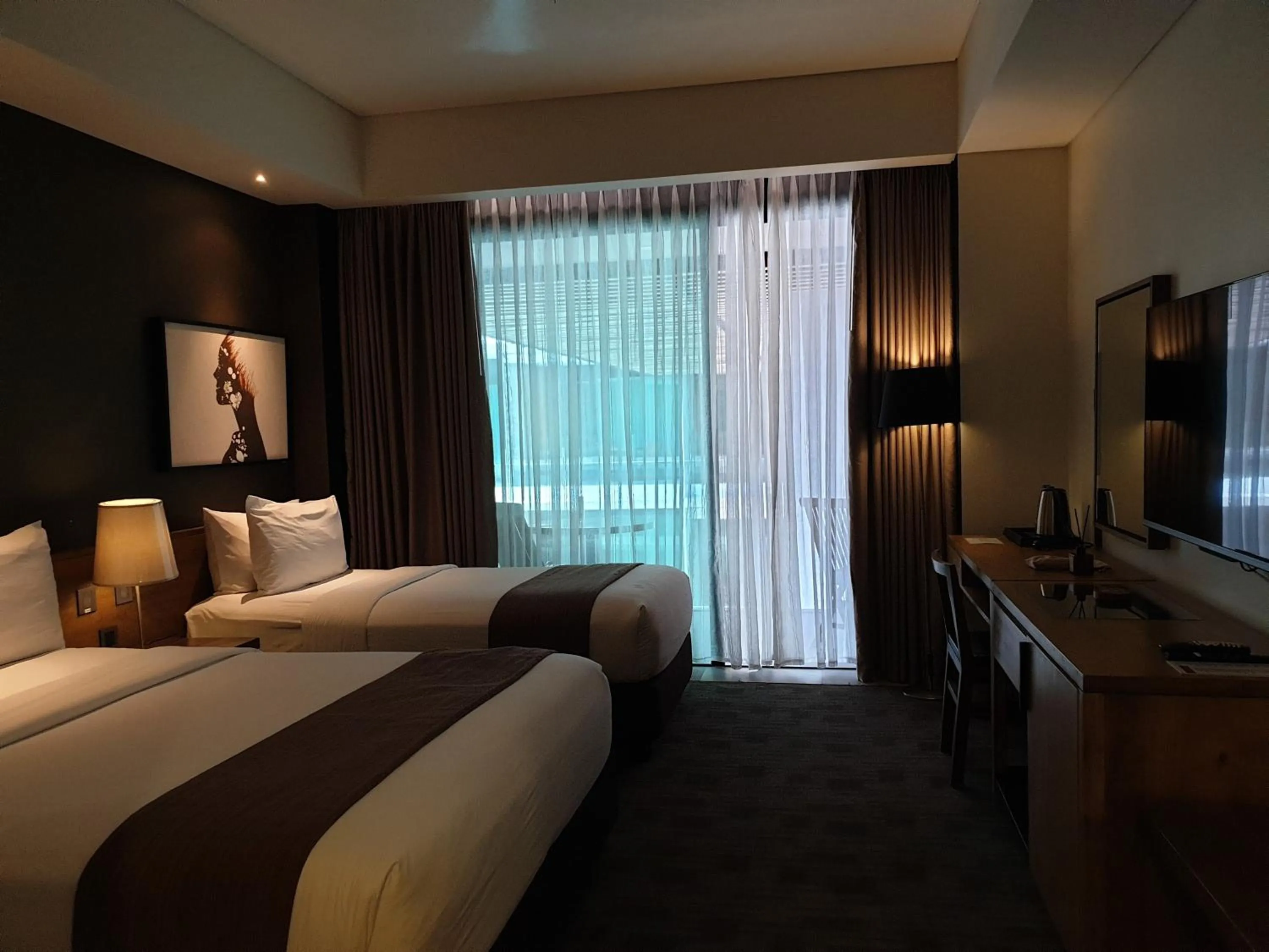 Bed in Escala Tagaytay