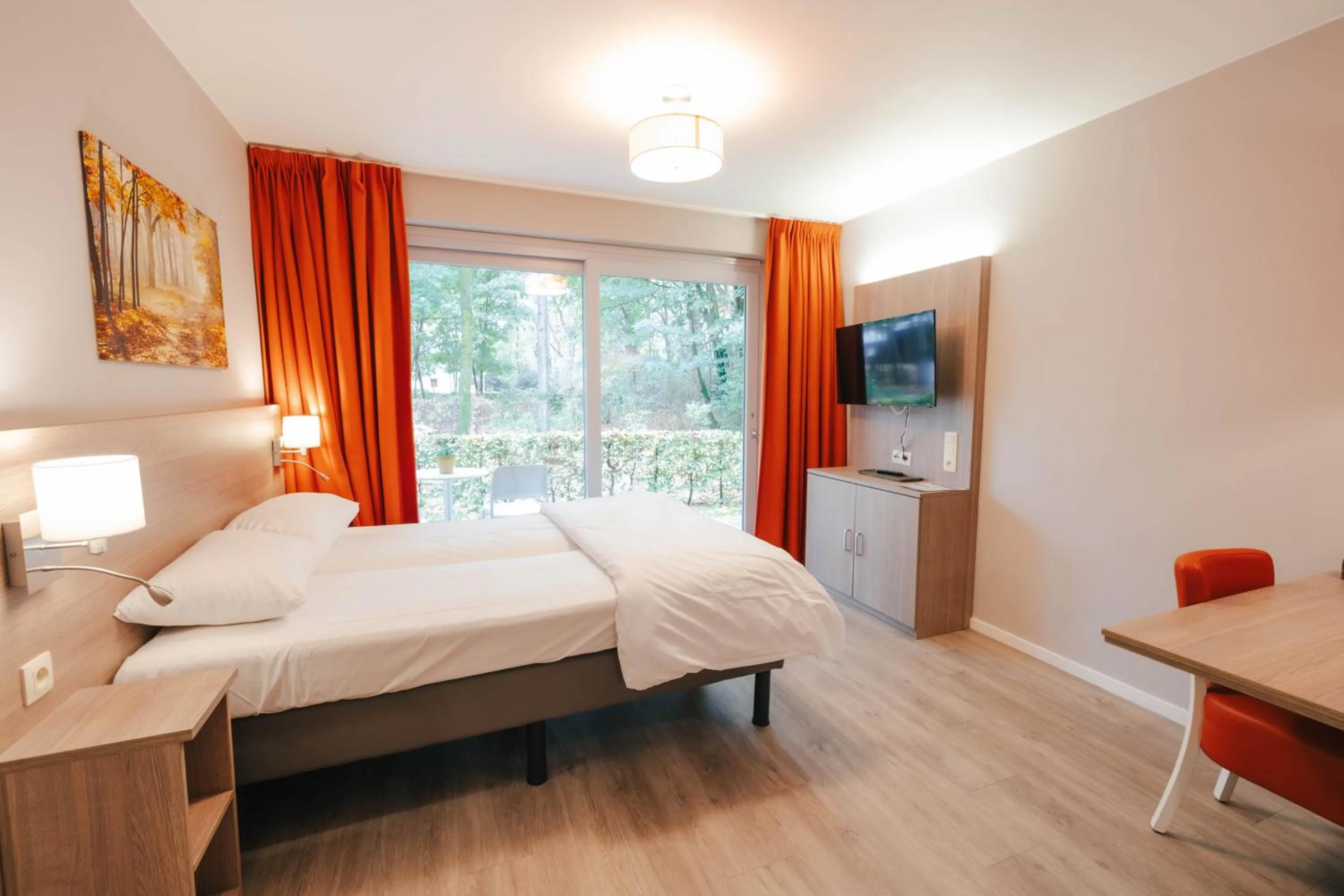 Bedroom, Bed in Green Resort Limburg