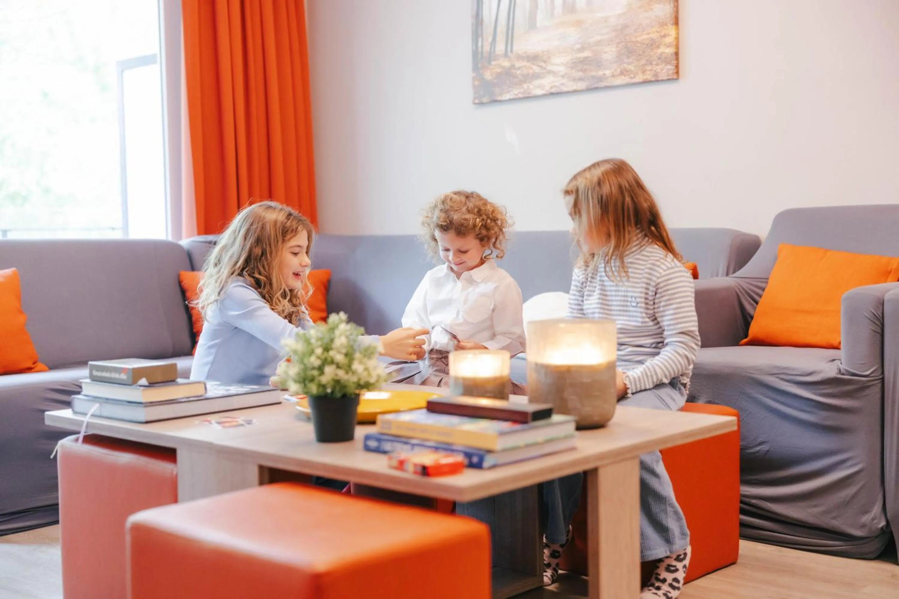 Living room in Green Resort Limburg