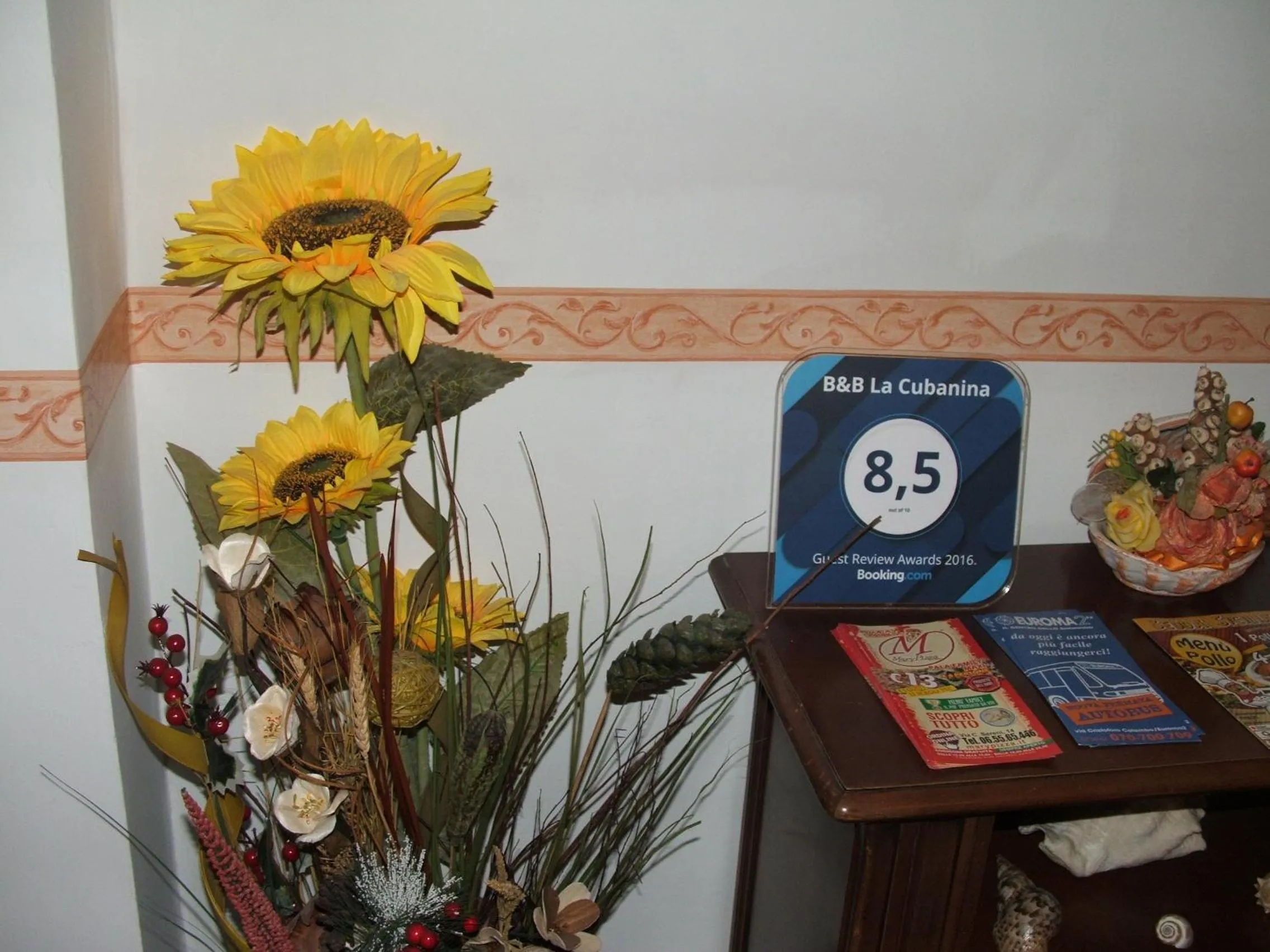 Decorative detail in B&B La Cubanina