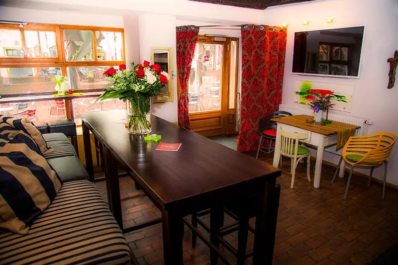 Communal lounge/ TV room in Boutique Hotel Frieden